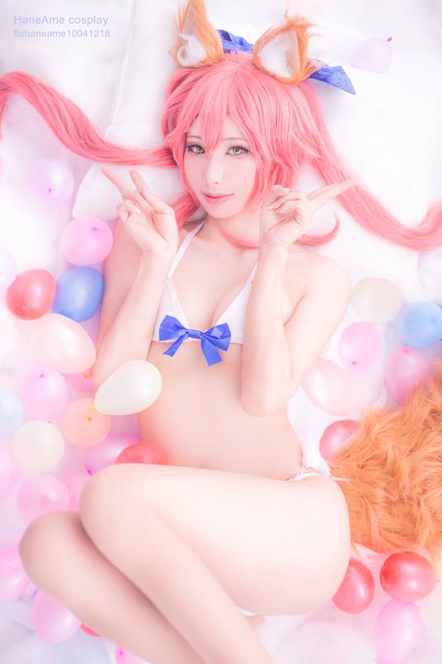 HaneAme雨波 NO.018 Fate series [1123P5V 1.59GB]-Tamamo_第1集