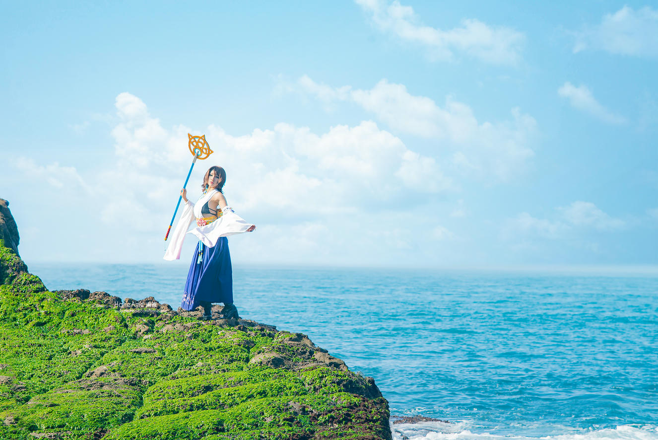 HaneAme雨波 NO.019 Yuna (Final Fantasy X) [19P 55.99 MB]_第1集