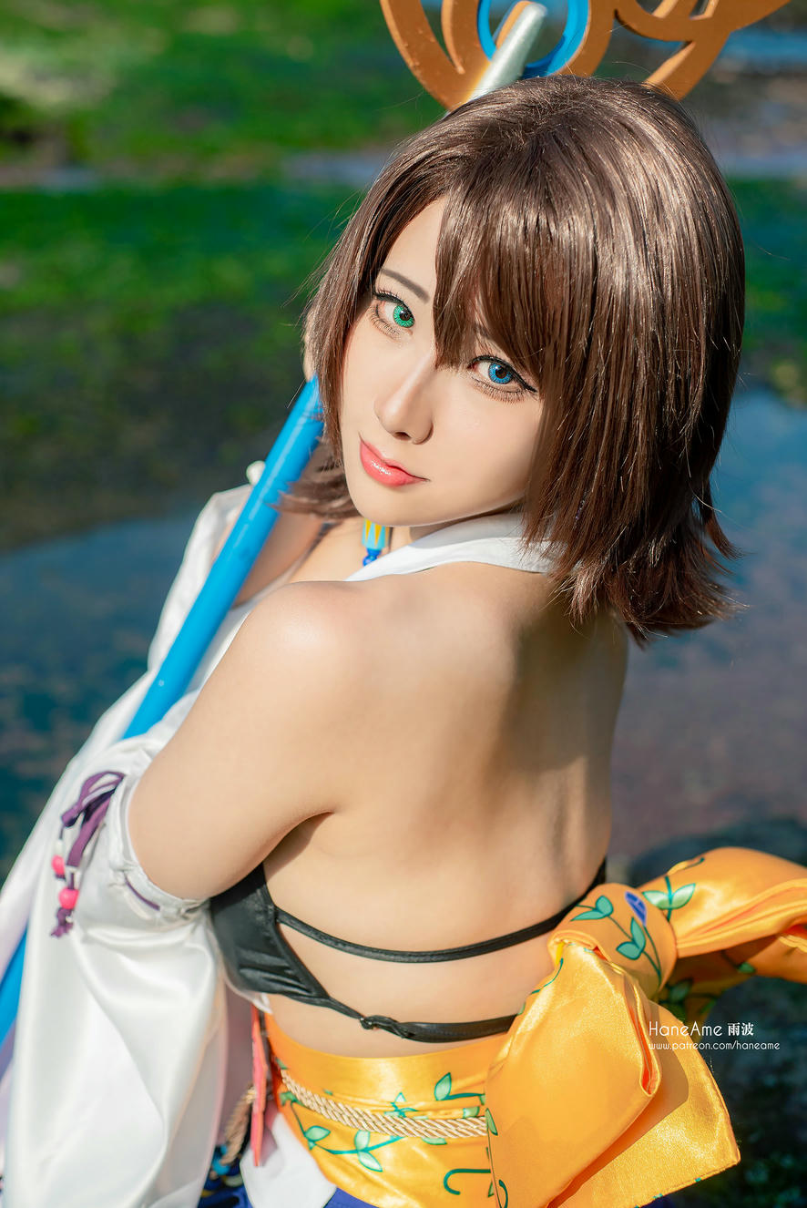 HaneAme雨波 NO.019 Yuna (Final Fantasy X) [19P 55.99 MB]_第1集
