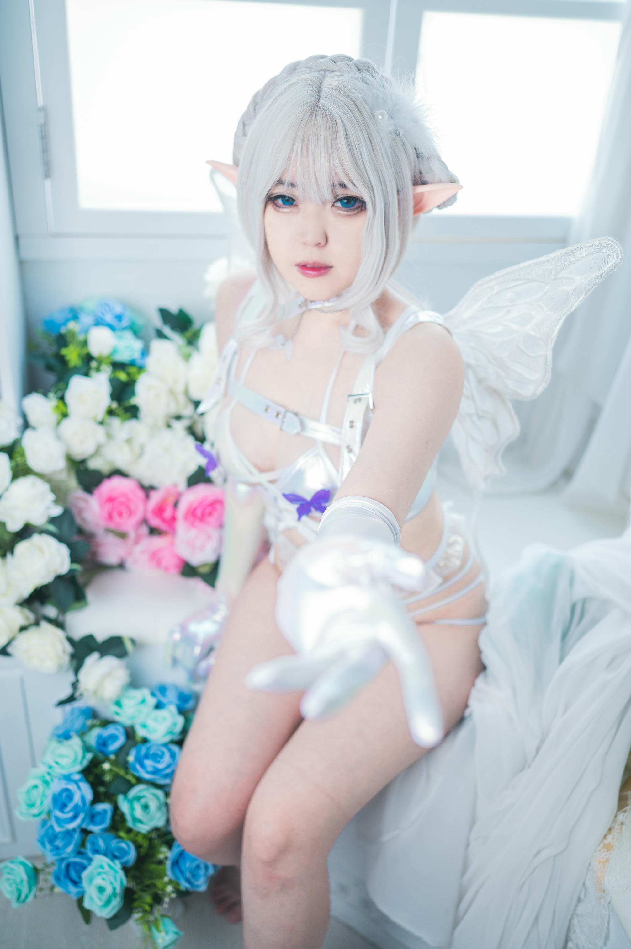 奈奈紀(@Hatori Sama)奈奈纪-2022-10-13_Elf Queen cosplay (Patreon)_00_第1集