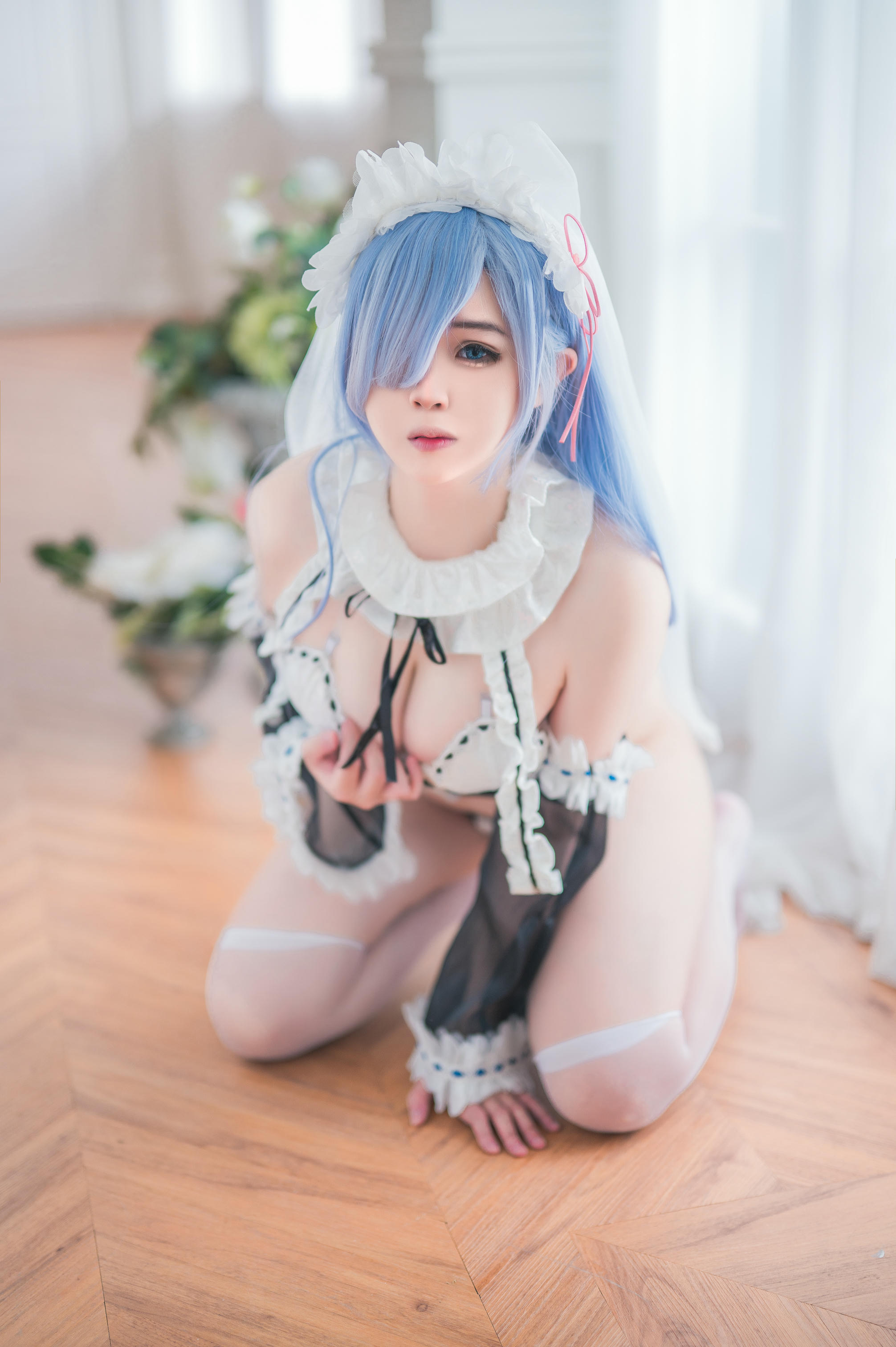 奈奈紀(@Hatori Sama)奈奈纪-2022-11-02_Rem Long Hair Version(10P) (Patreon)_00_第1集