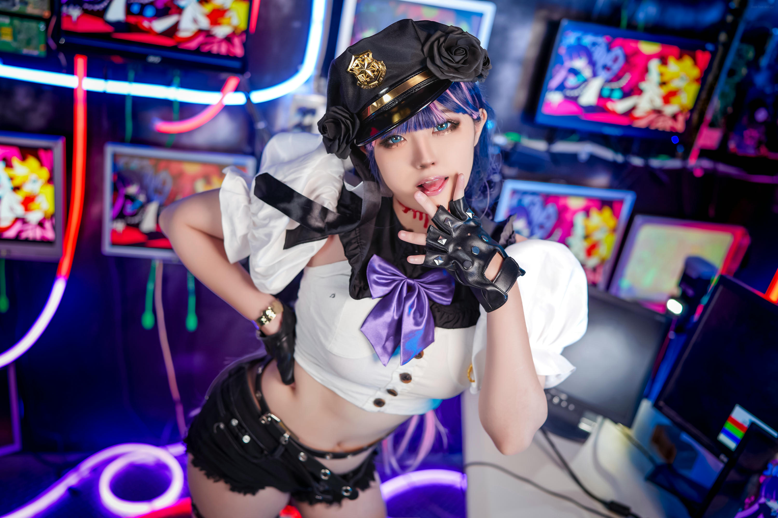 奈奈紀(@Hatori Sama)奈奈纪-2022-11-20_Panty and Stocking_ Zombie episode Police_ (Patreon)_00_第1集