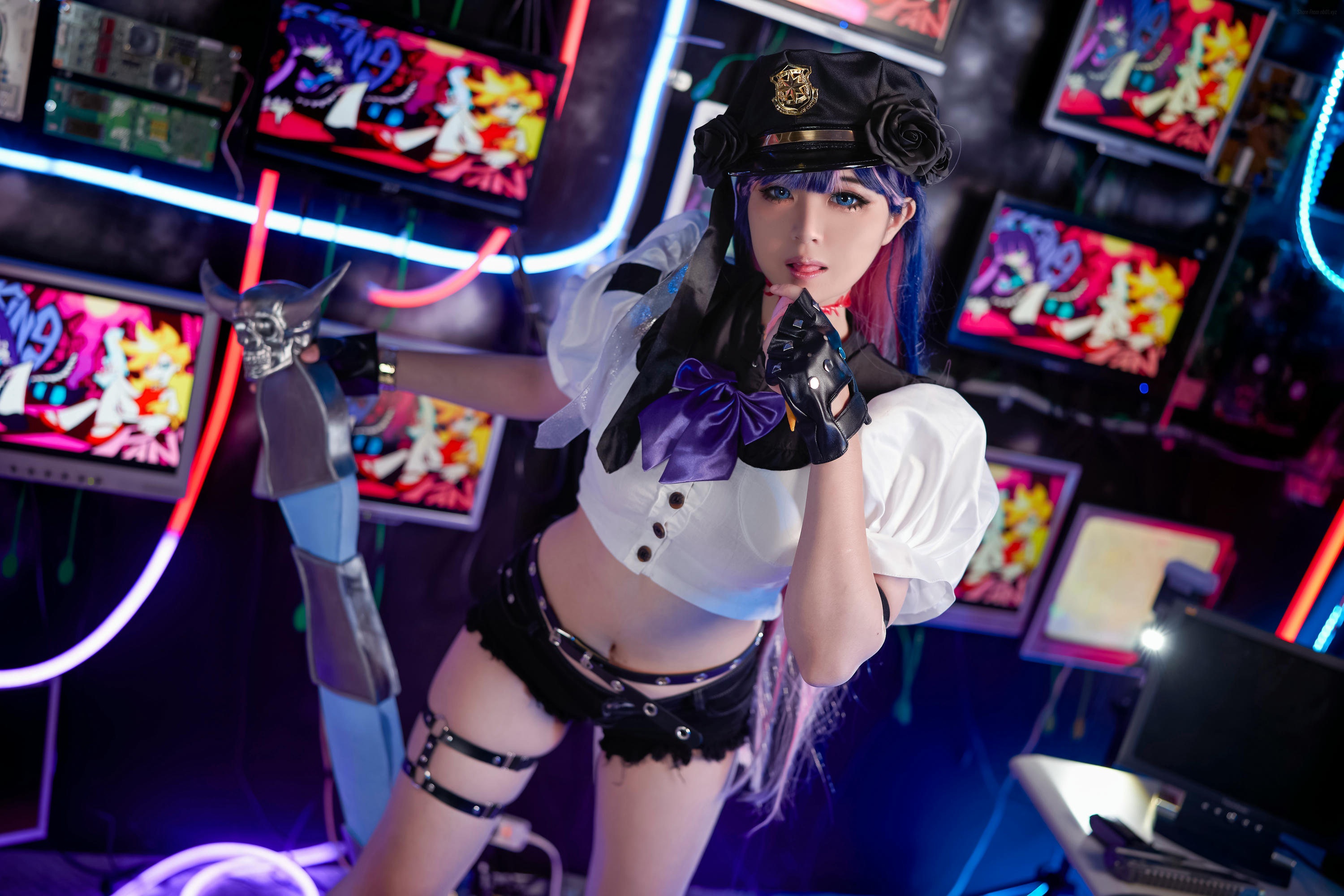 奈奈紀(@Hatori Sama)奈奈纪-2022-11-20_Panty and Stocking_ Zombie episode Police_ (Patreon)_00_第1集