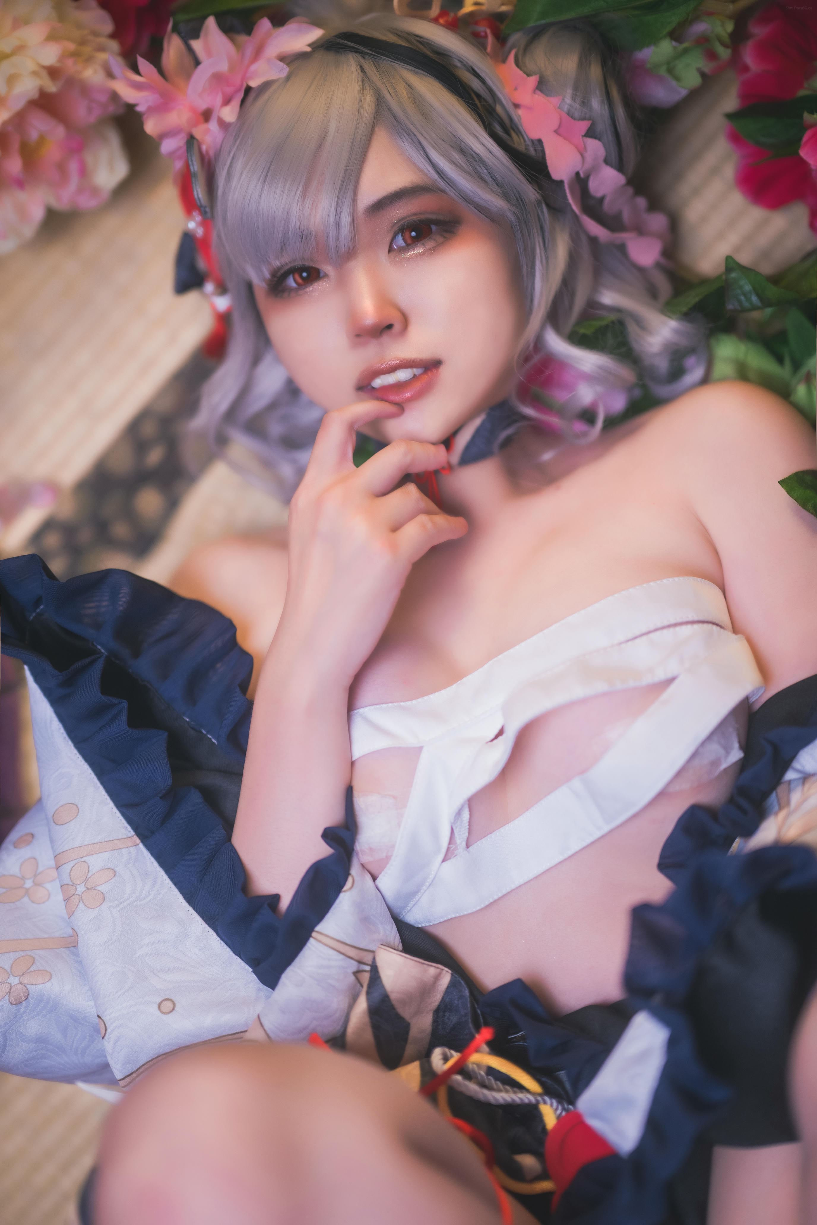 奈奈紀(@Hatori Sama)奈奈纪-2023-01-10_Sakamata Chloe _ kimono cosplay (Patreon)_000_第1集