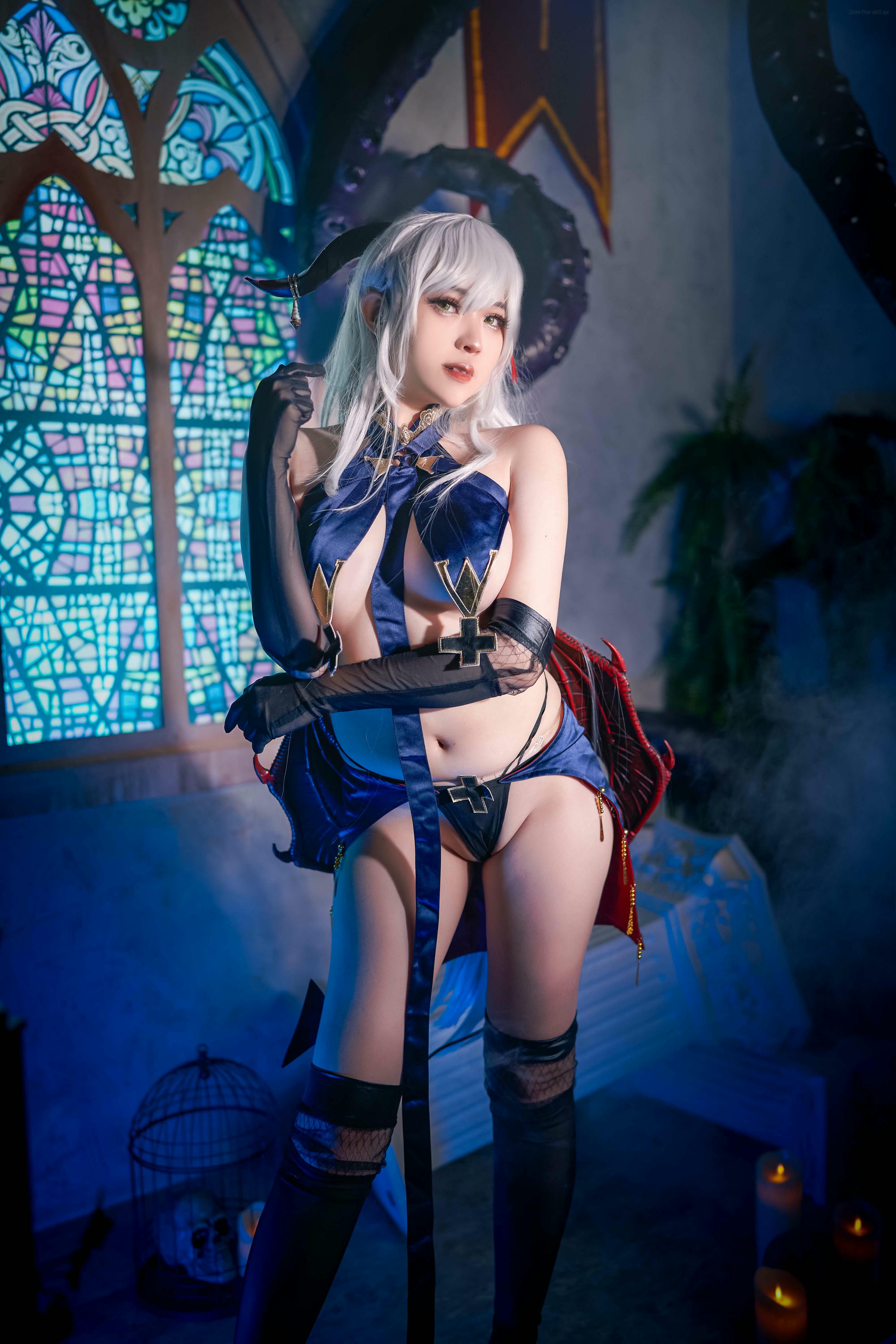 奈奈紀(@Hatori Sama)奈奈纪-2023-02-21_Agir Demon Cosplay_ 12p (Patreon)_00_第1集