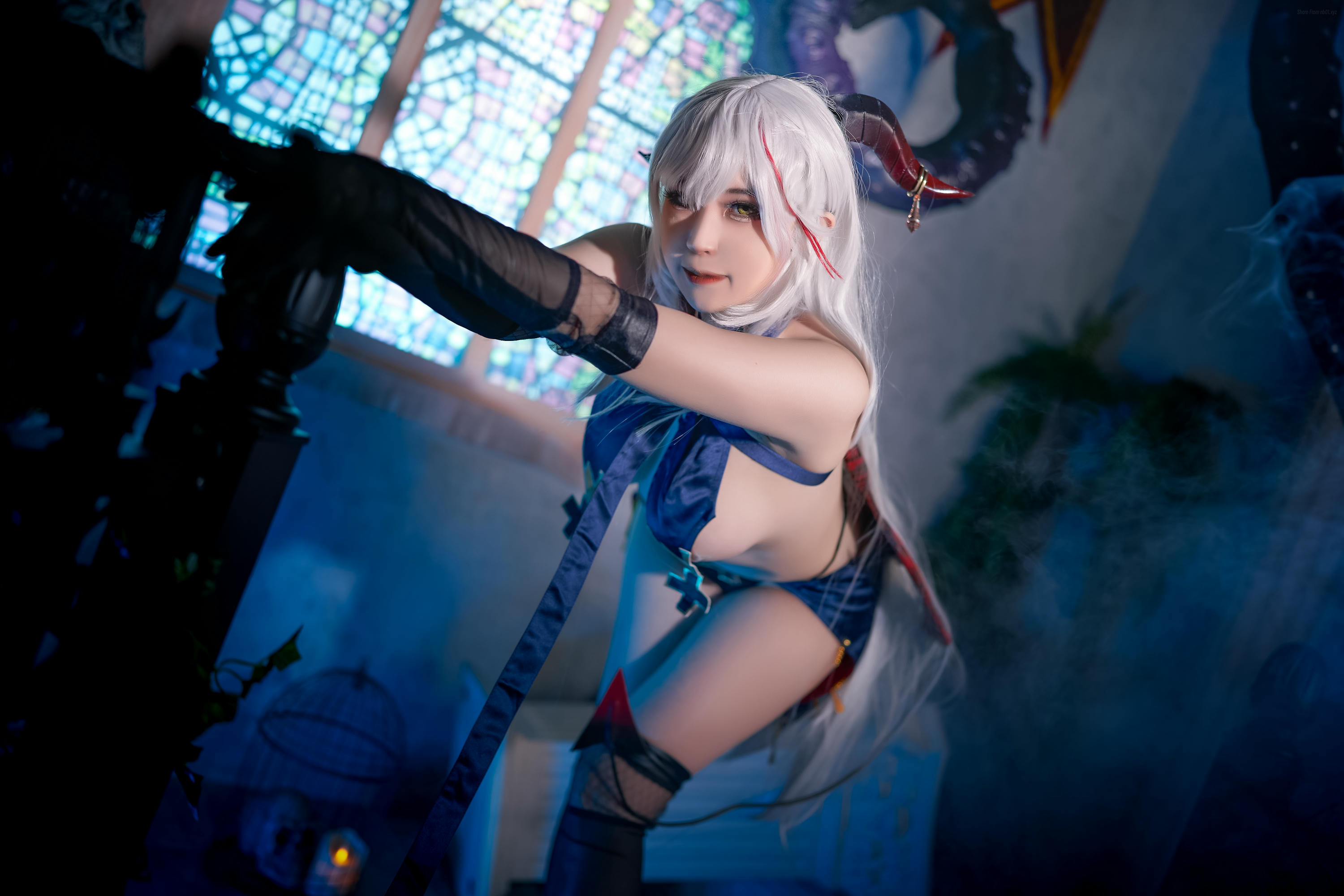 奈奈紀(@Hatori Sama)奈奈纪-2023-02-21_Agir Demon Cosplay_ 12p (Patreon)_00_第1集