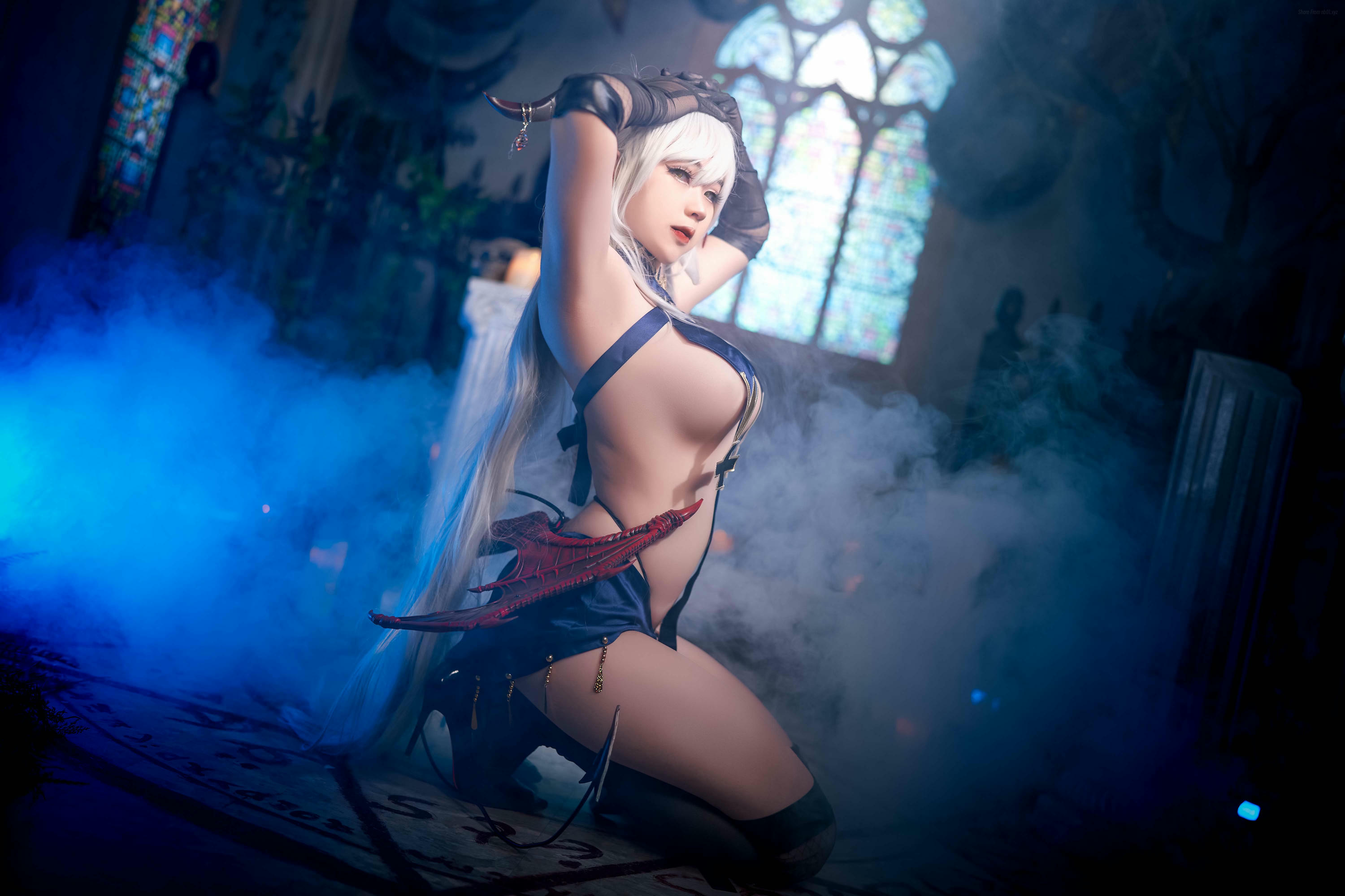 奈奈紀(@Hatori Sama)奈奈纪-2023-02-21_Agir Demon Cosplay_ 12p (Patreon)_00_第1集