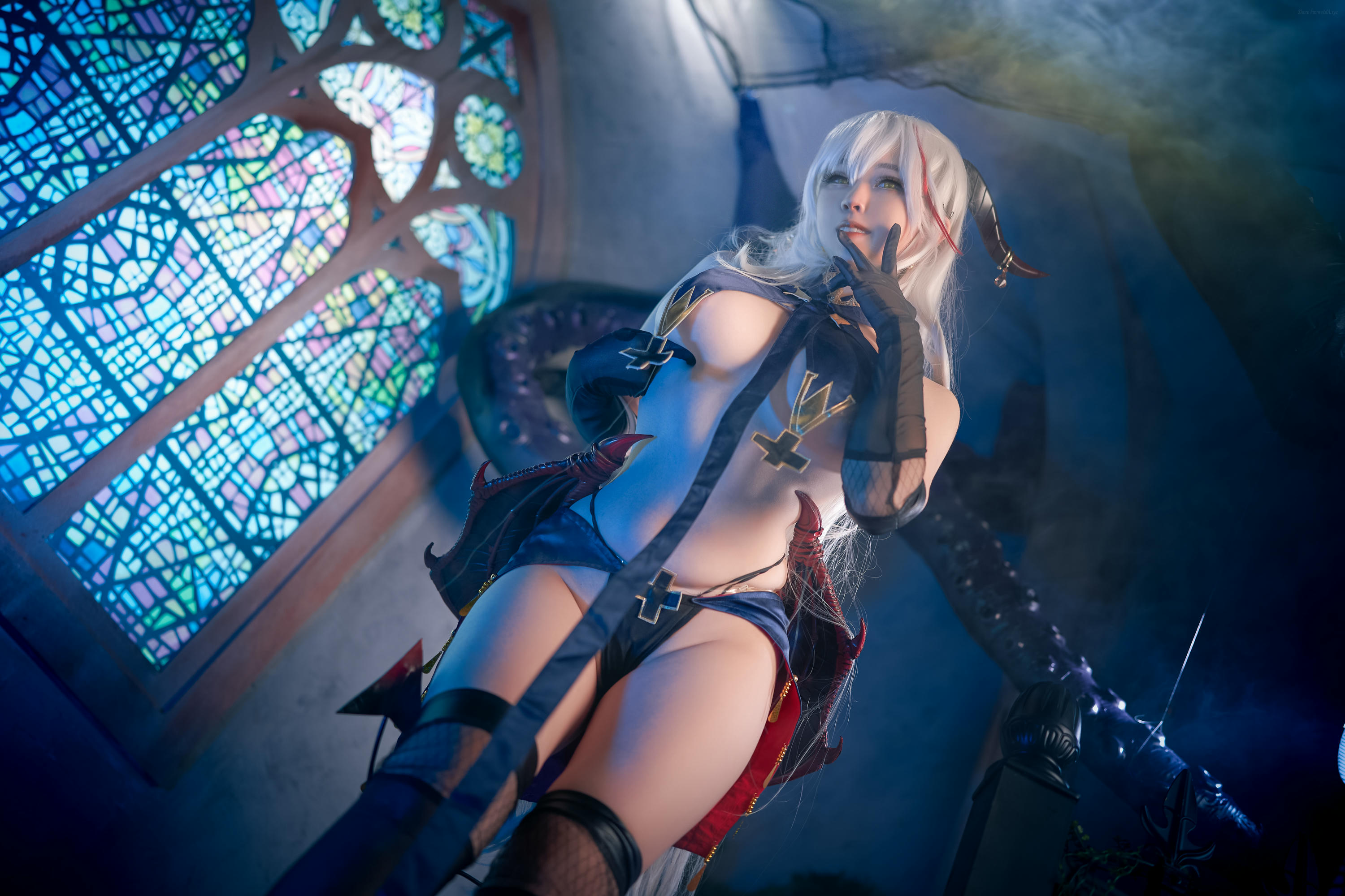 奈奈紀(@Hatori Sama)奈奈纪-2023-02-21_Agir Demon Cosplay_ 12p (Patreon)_00_第1集