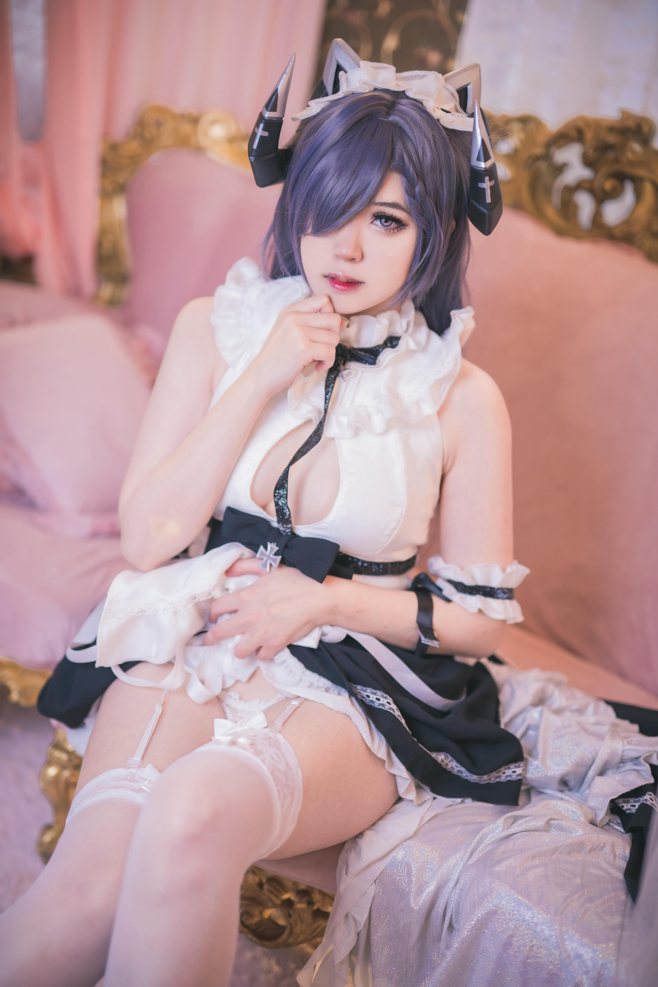 奈奈紀(@Hatori Sama)奈奈纪-2023-05-25_AZURLANE_ August maid 10P (Patreon)_00_第1集