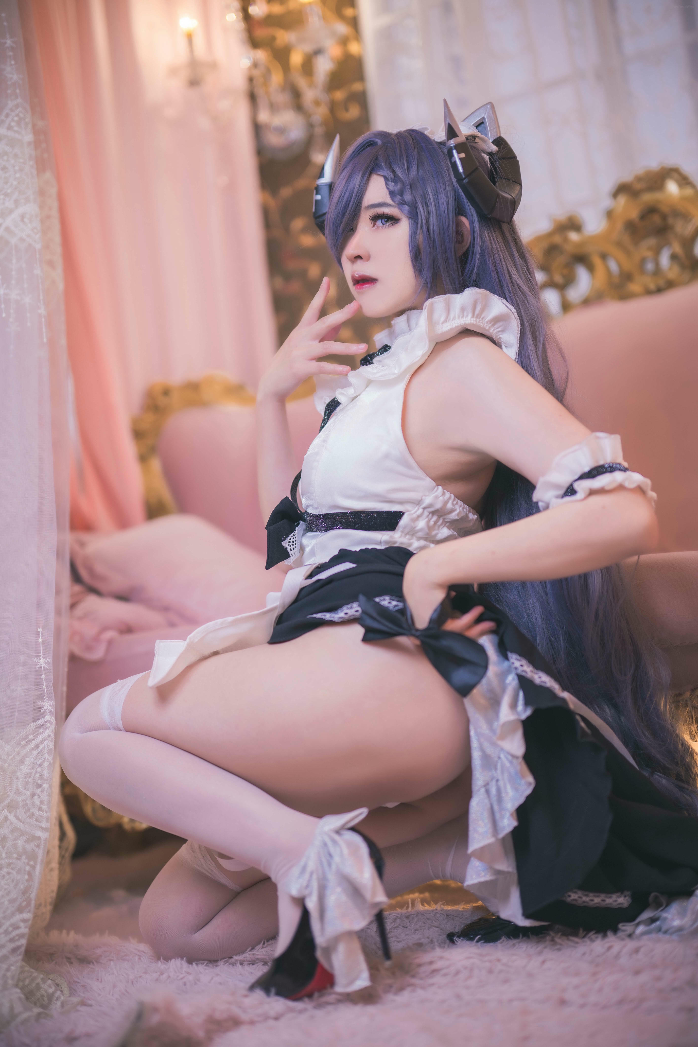 奈奈紀(@Hatori Sama)奈奈纪-2023-05-25_AZURLANE_ August maid 10P (Patreon)_00_第1集
