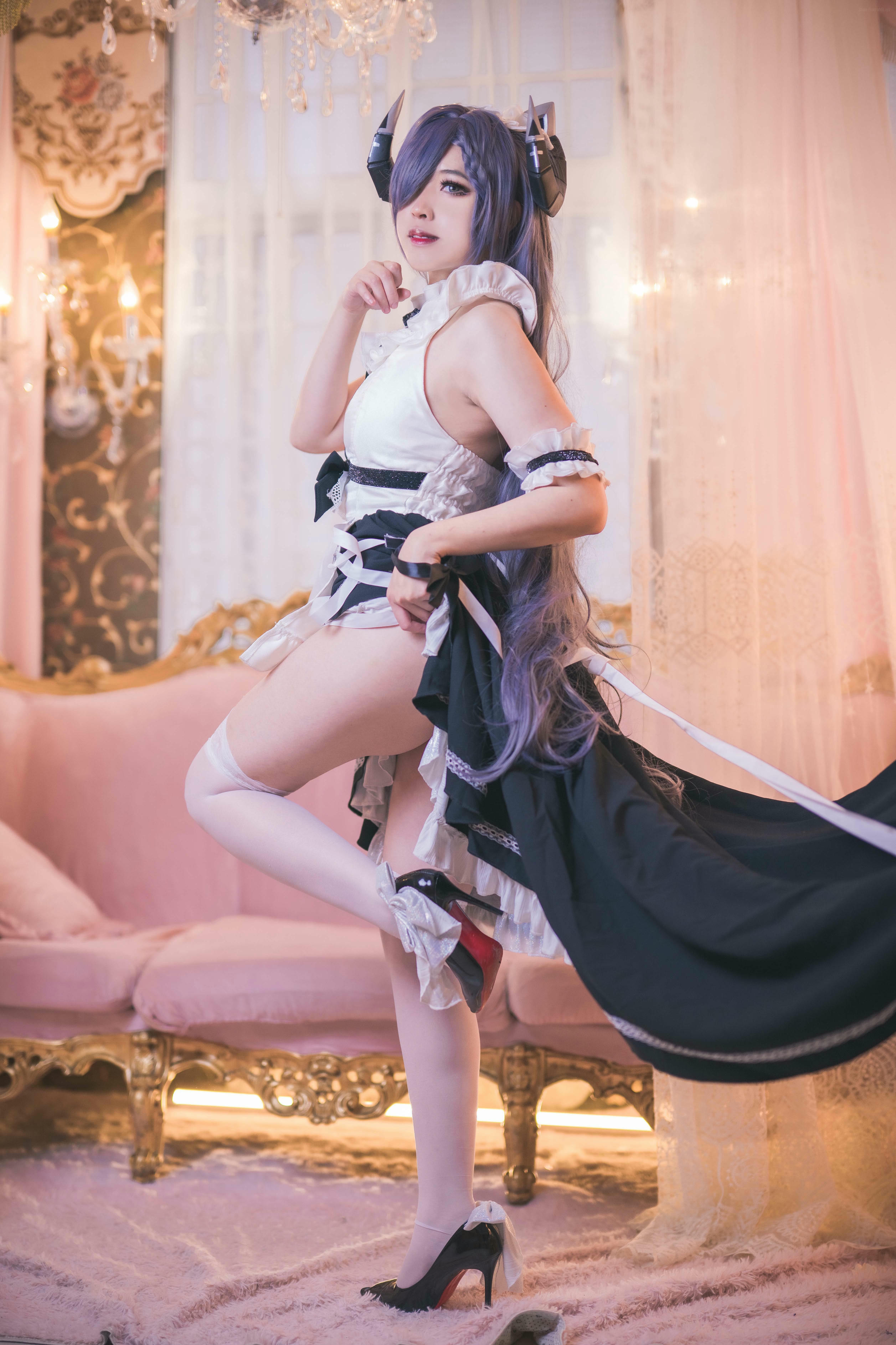 奈奈紀(@Hatori Sama)奈奈纪-2023-05-25_AZURLANE_ August maid 10P (Patreon)_00_第1集