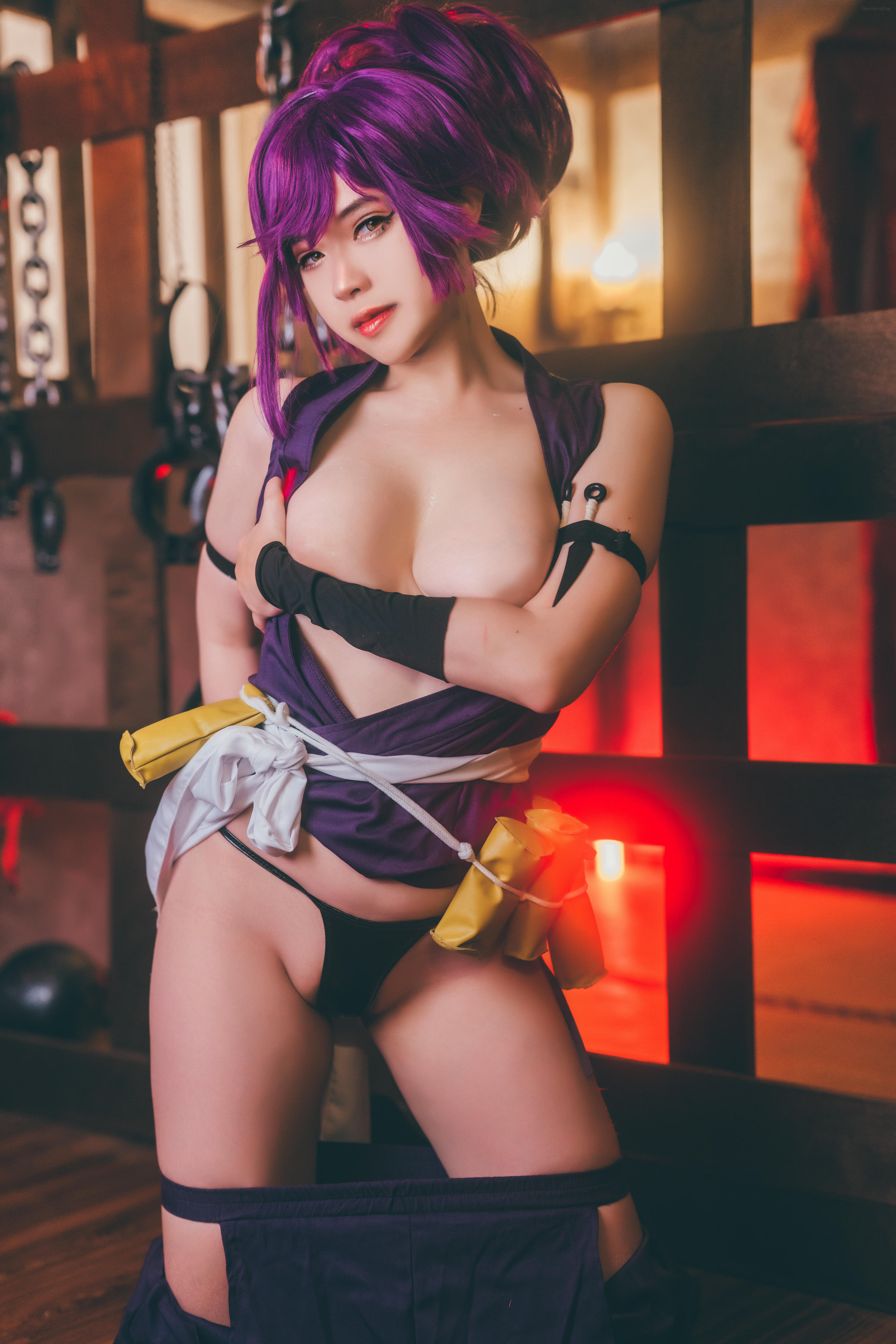 奈奈紀(@Hatori Sama)奈奈纪-2023-07-08_hell paradise_ Yuzuriha 10P (Patreon)_00_第1集