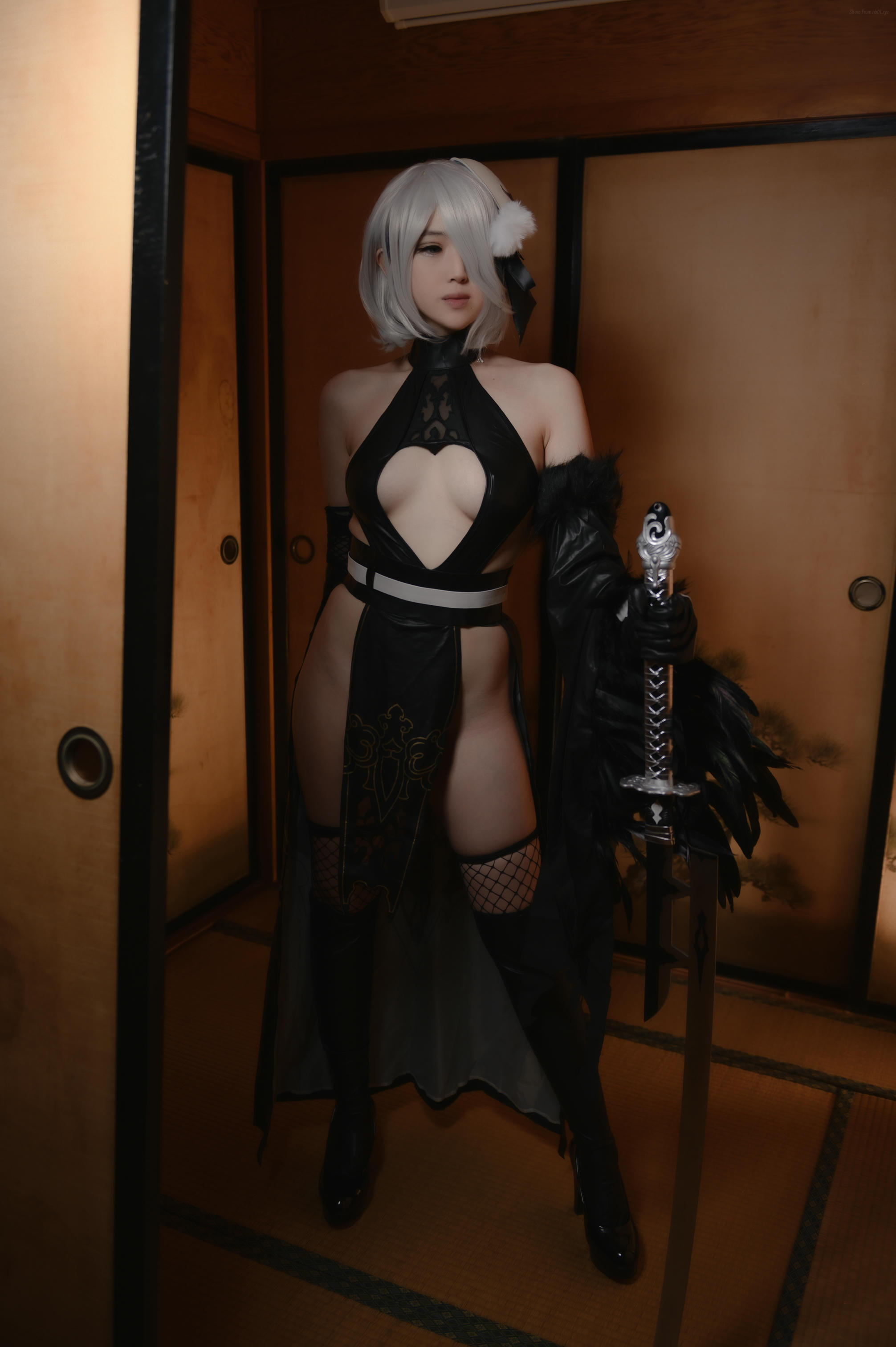 奈奈紀(@Hatori Sama)奈奈纪-2021-10-24_NIER 2B ninja version (Patreon)_00_第1集