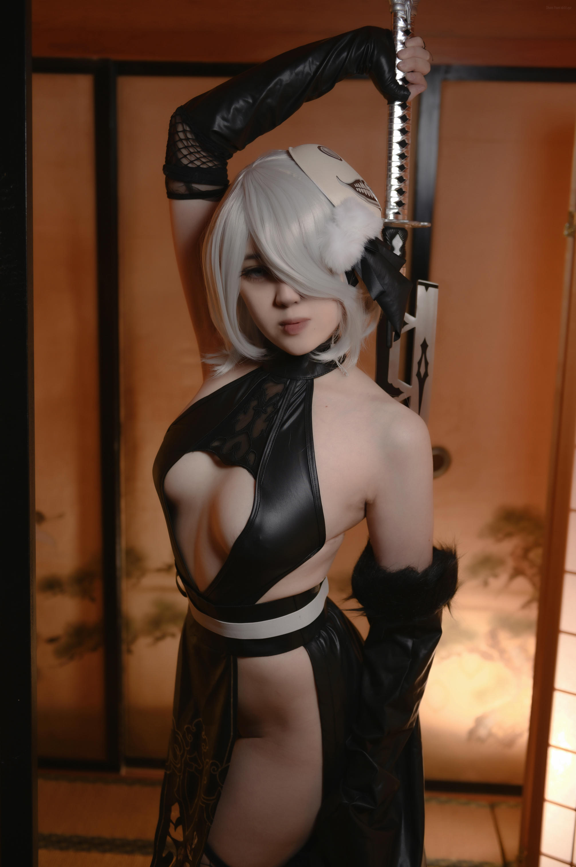 奈奈紀(@Hatori Sama)奈奈纪-2021-10-24_NIER 2B ninja version (Patreon)_00_第1集