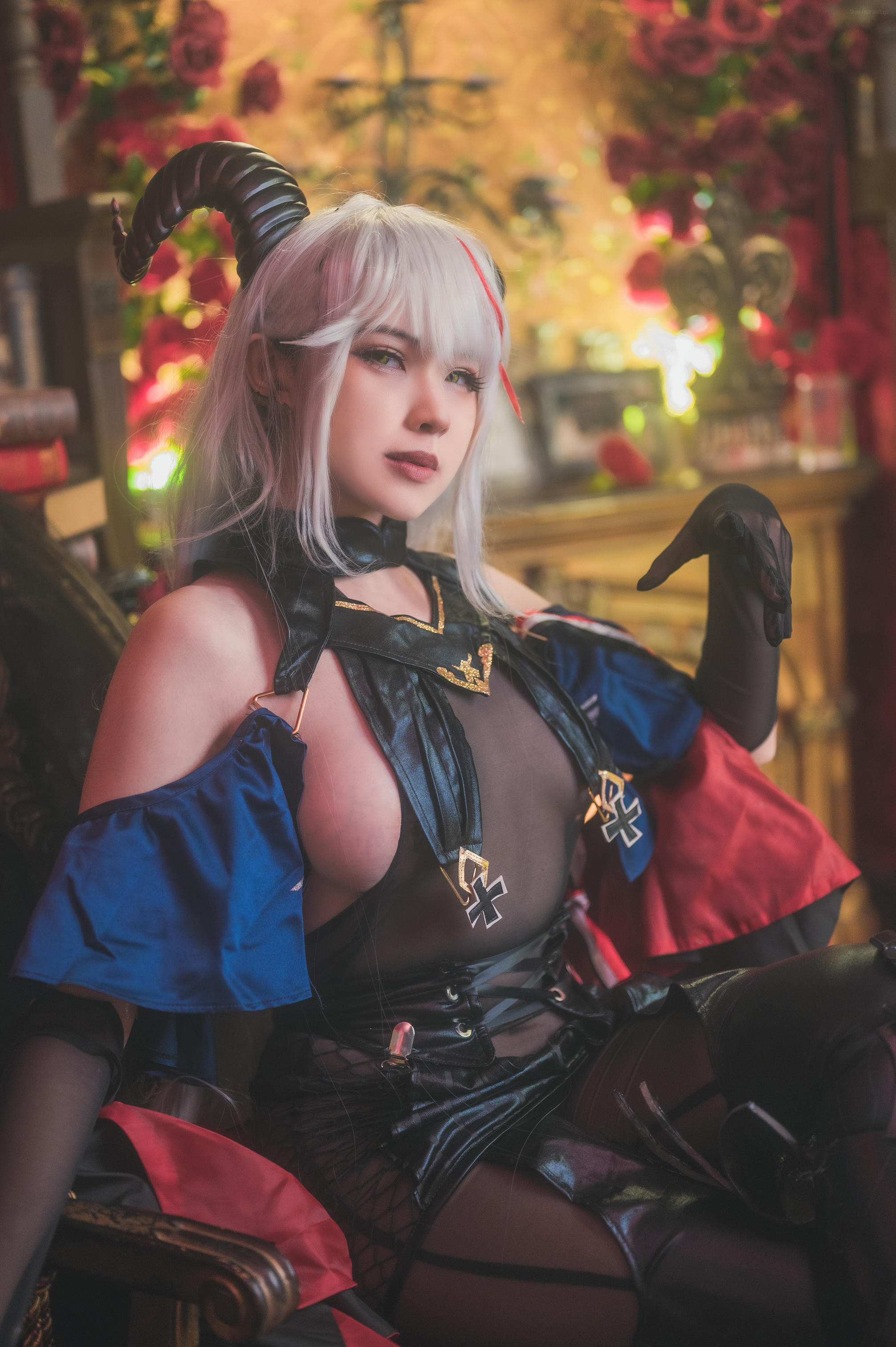 奈奈紀(@Hatori Sama)奈奈纪-2021-10-30_Ægir azurlane_ cosplay (Patreon)_00_第1集