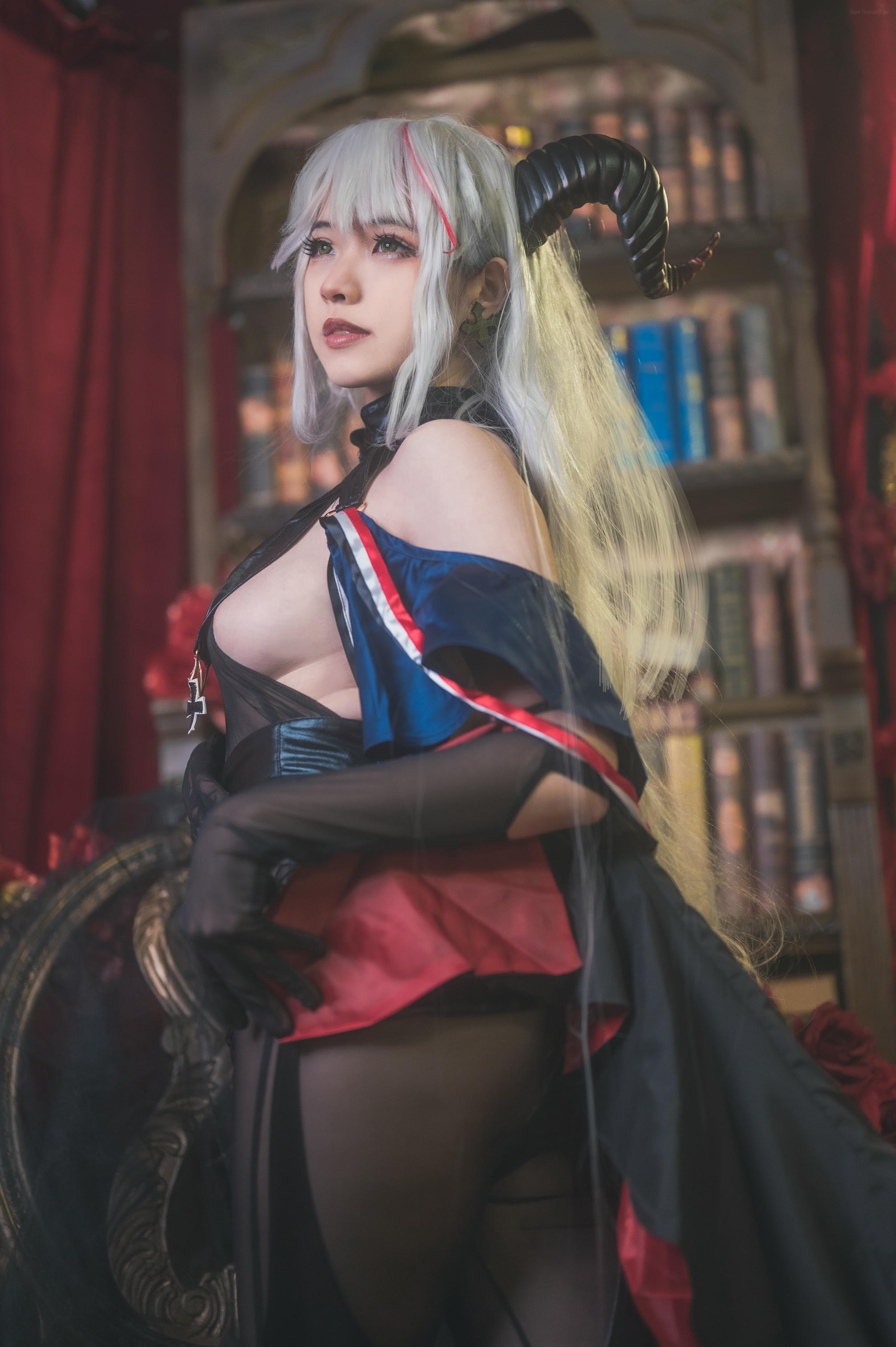 奈奈紀(@Hatori Sama)奈奈纪-2021-10-30_Ægir azurlane_ cosplay (Patreon)_00_第1集
