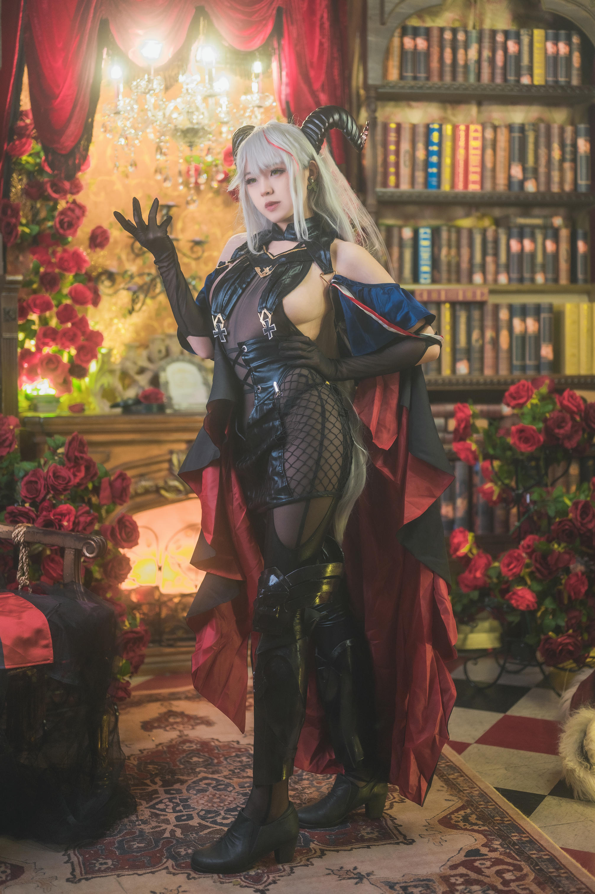 奈奈紀(@Hatori Sama)奈奈纪-2021-10-30_Ægir azurlane_ cosplay (Patreon)_00_第1集