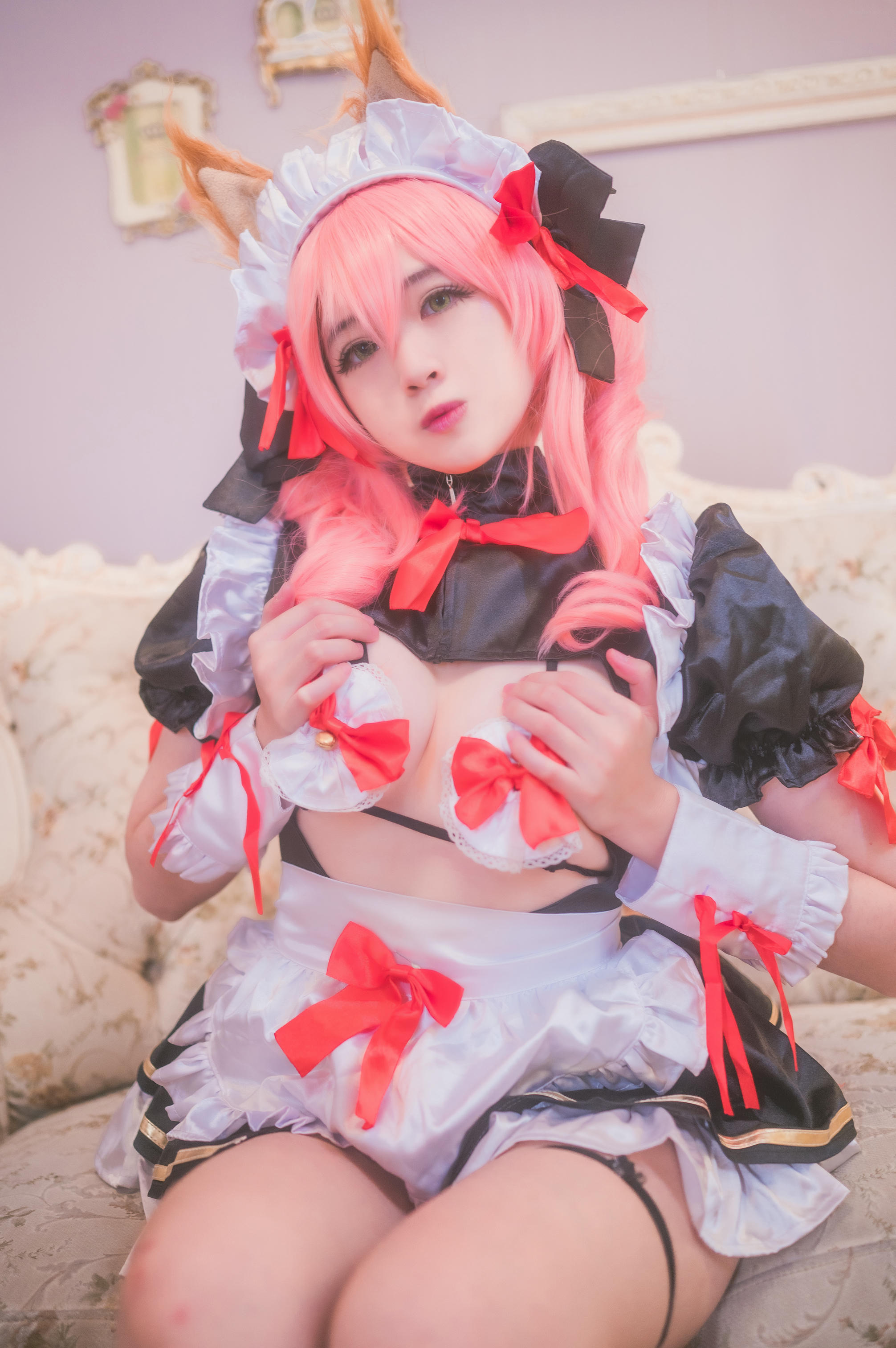 奈奈紀(@Hatori Sama)奈奈纪-2021-11-23_Tamamo no Mae_ maid (Patreon)_00_第1集