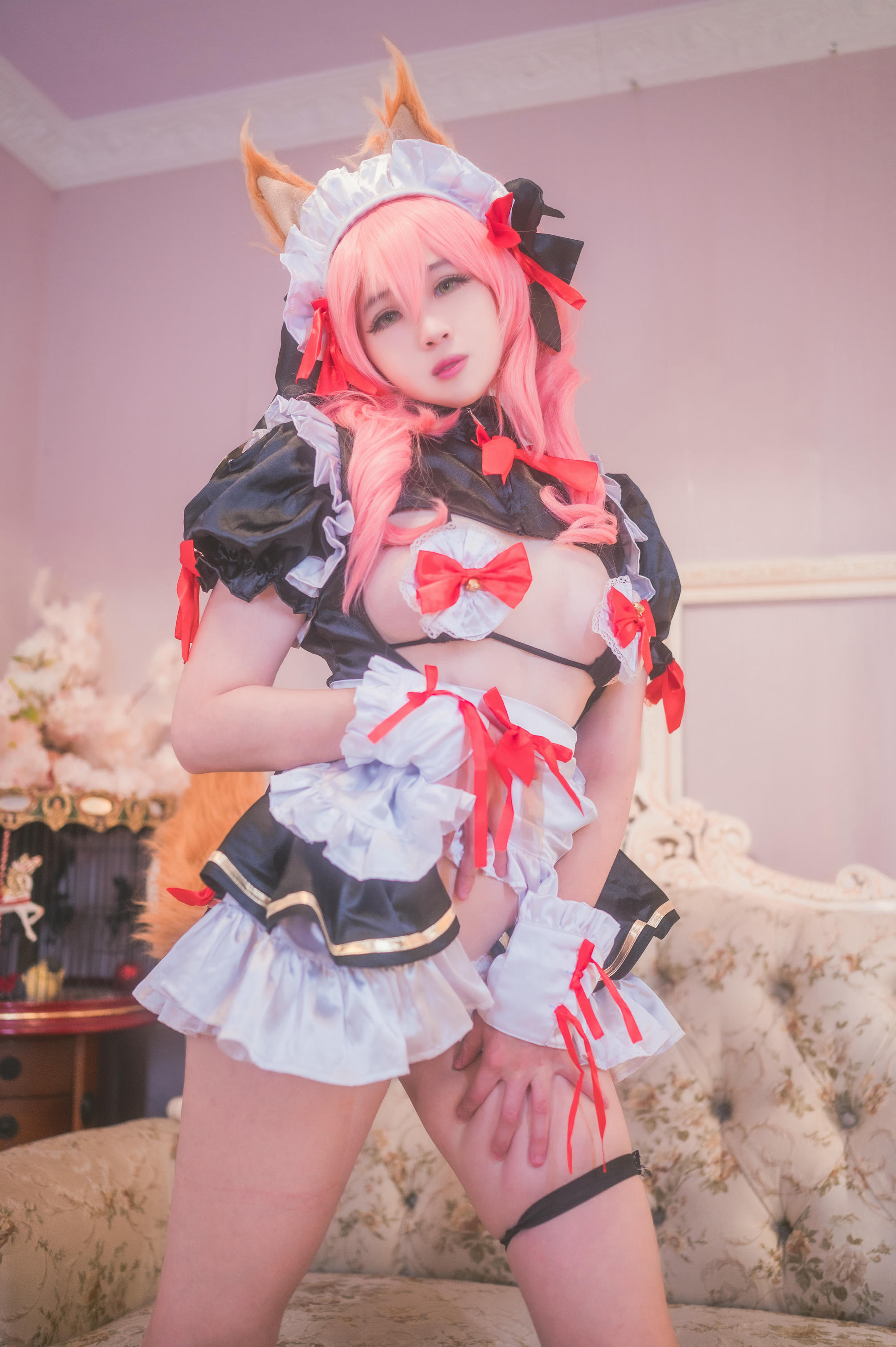 奈奈紀(@Hatori Sama)奈奈纪-2021-11-23_Tamamo no Mae_ maid (Patreon)_00_第1集