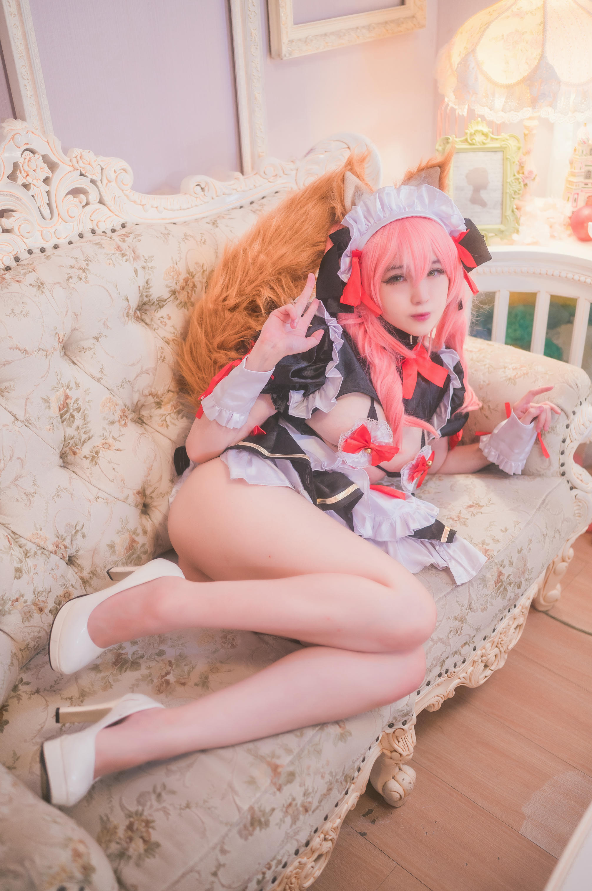 奈奈紀(@Hatori Sama)奈奈纪-2021-11-23_Tamamo no Mae_ maid (Patreon)_00_第1集