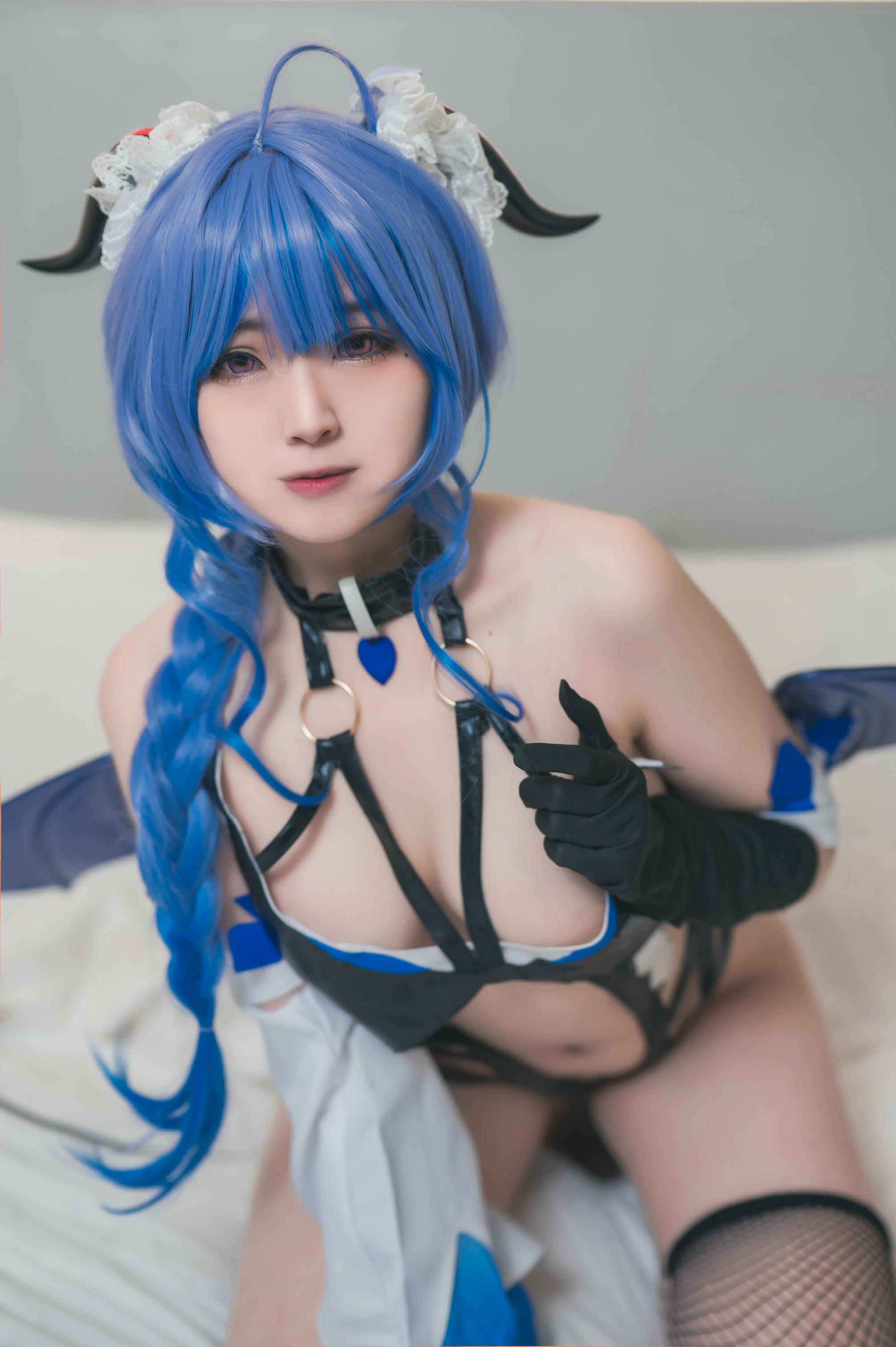 奈奈紀(@Hatori Sama)奈奈纪-2022-01-21_Ganyu Devil verison _ 13p (Patreon)_00_第1集