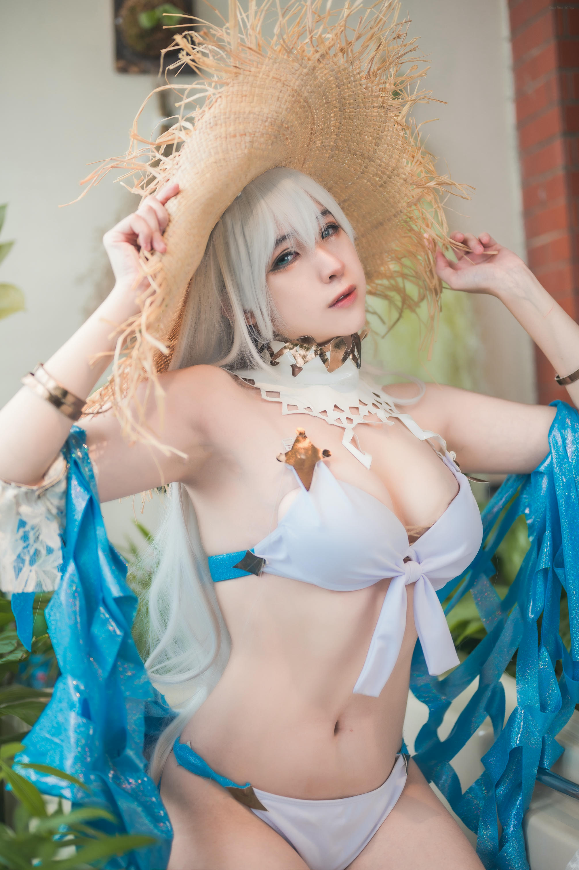 奈奈紀(@Hatori Sama)奈奈纪-2022-01-23_Anastasia FGO swimming suit_ 皇女泳裝 同人版本 (12P) (Patreon)_00_第1集
