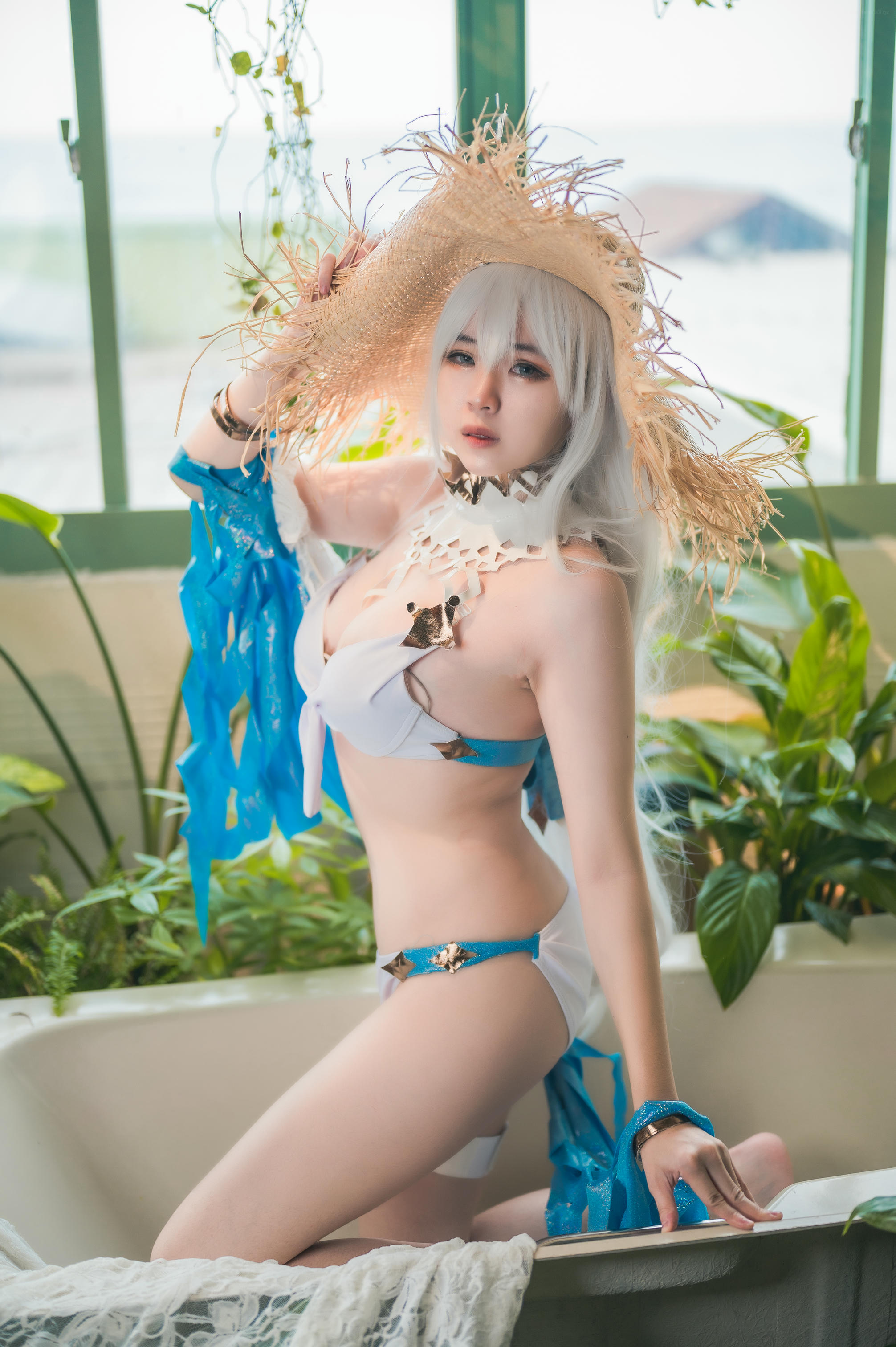 奈奈紀(@Hatori Sama)奈奈纪-2022-01-23_Anastasia FGO swimming suit_ 皇女泳裝 同人版本 (12P) (Patreon)_00_第1集