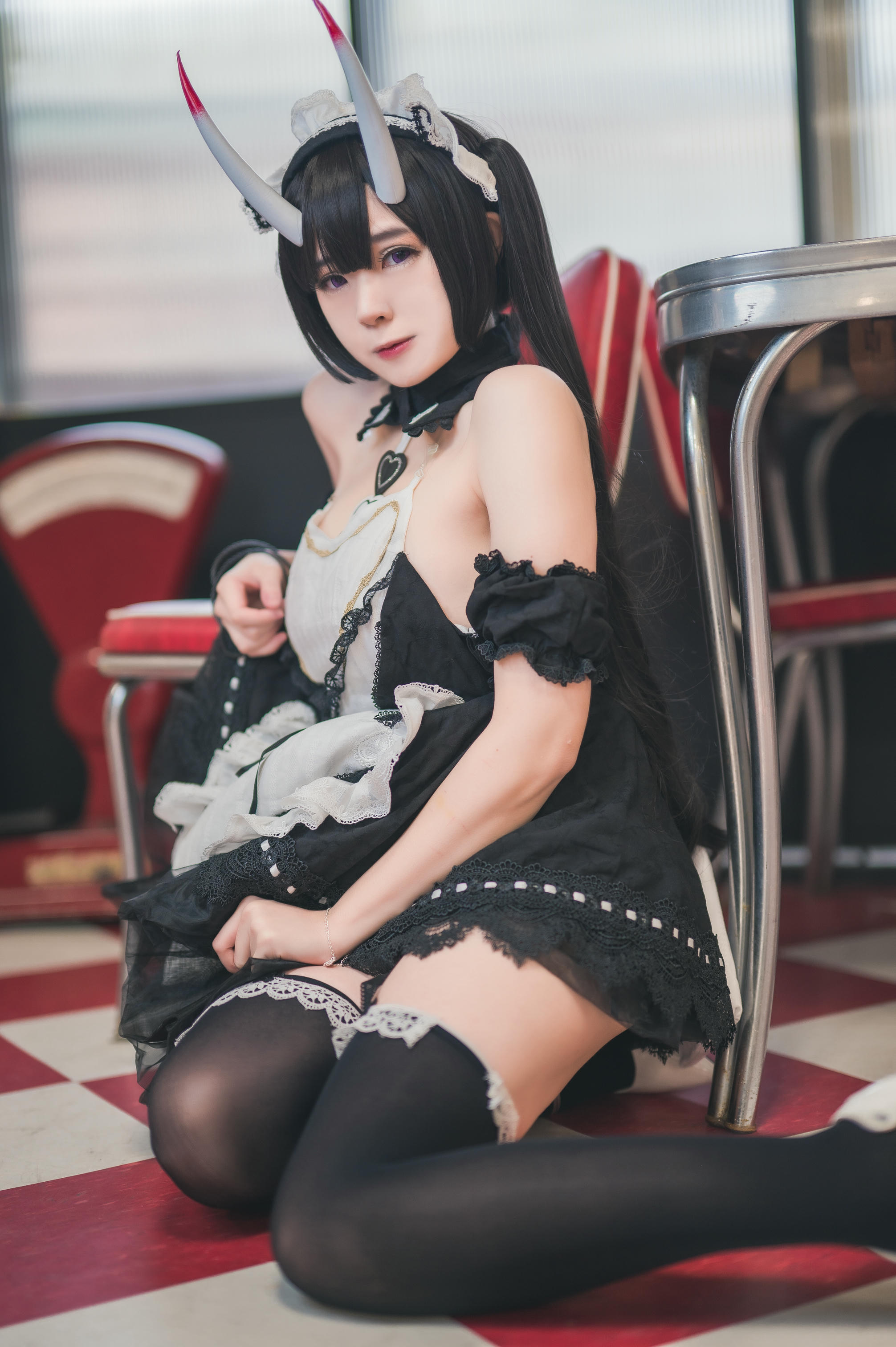 奈奈紀(@Hatori Sama)奈奈纪-2022-02-22_Azur lane_Noshiro maid 10p (Patreon)_00_第1集