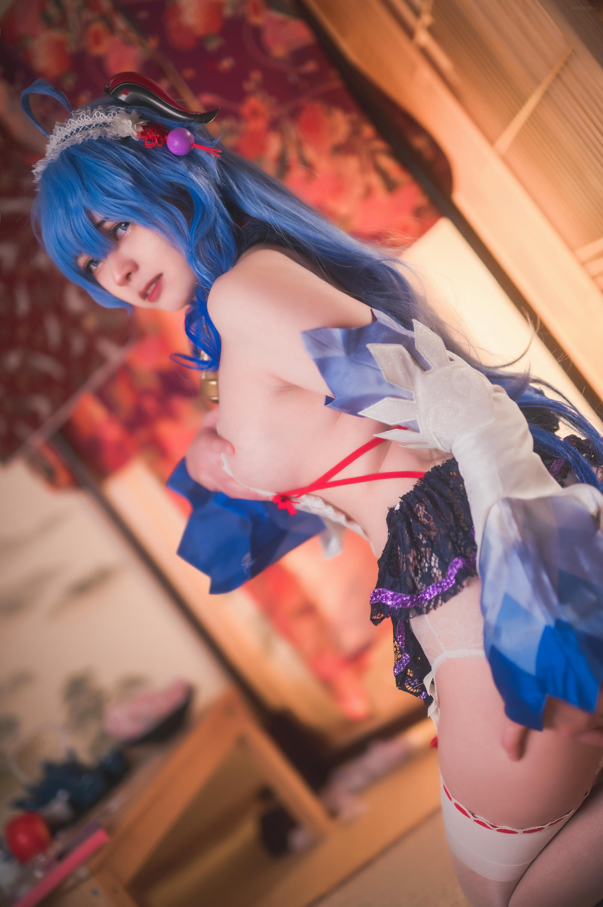 奈奈紀(@Hatori Sama)奈奈纪-2022-04-01_Ganyu fanart cosplay 10p (Patreon)_00_第1集