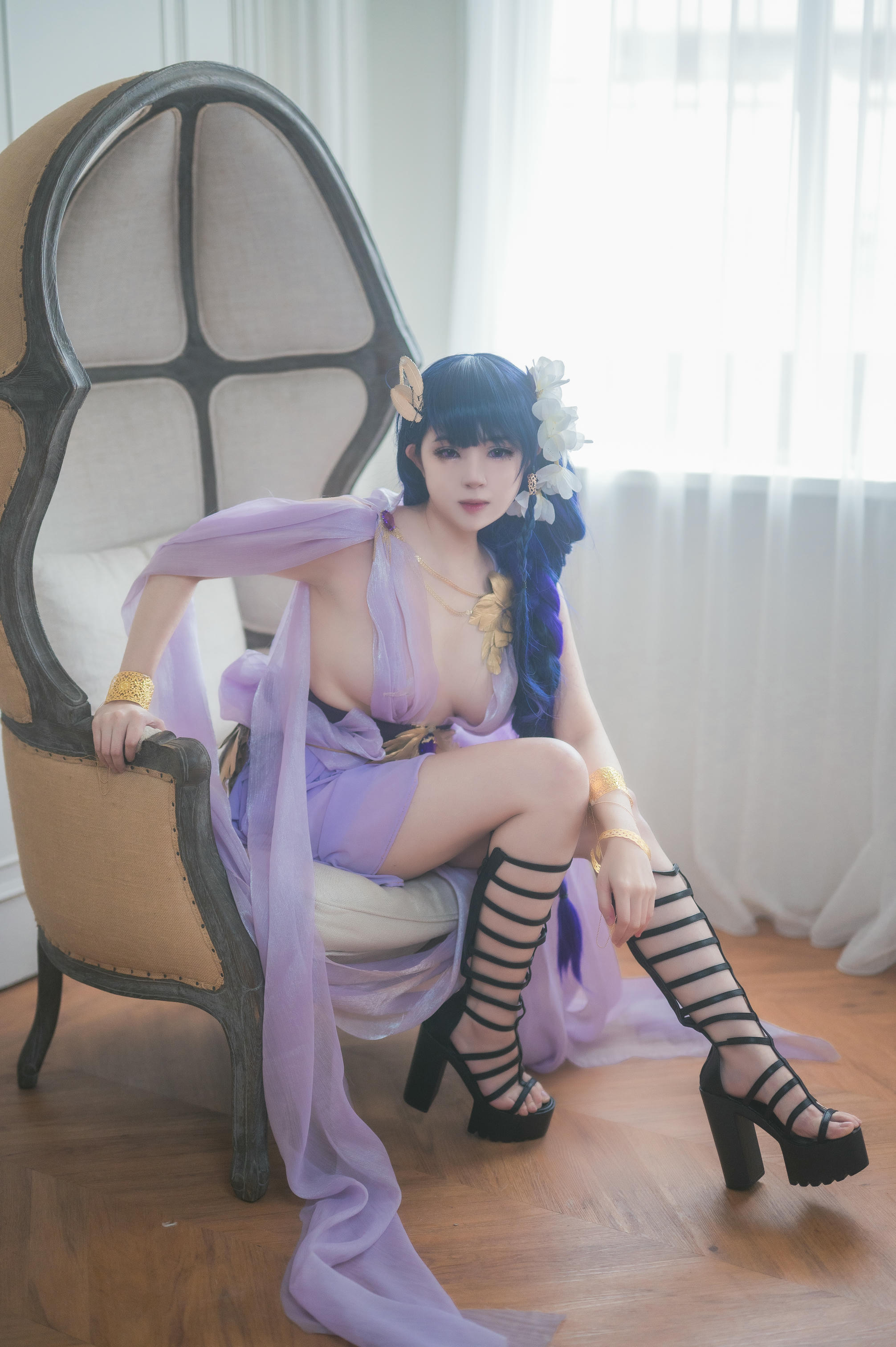 奈奈紀(@Hatori Sama)奈奈纪-2022-04-26_Genshin Impact_ Raiden original art by dishwasher (Patreon)_00_第1集