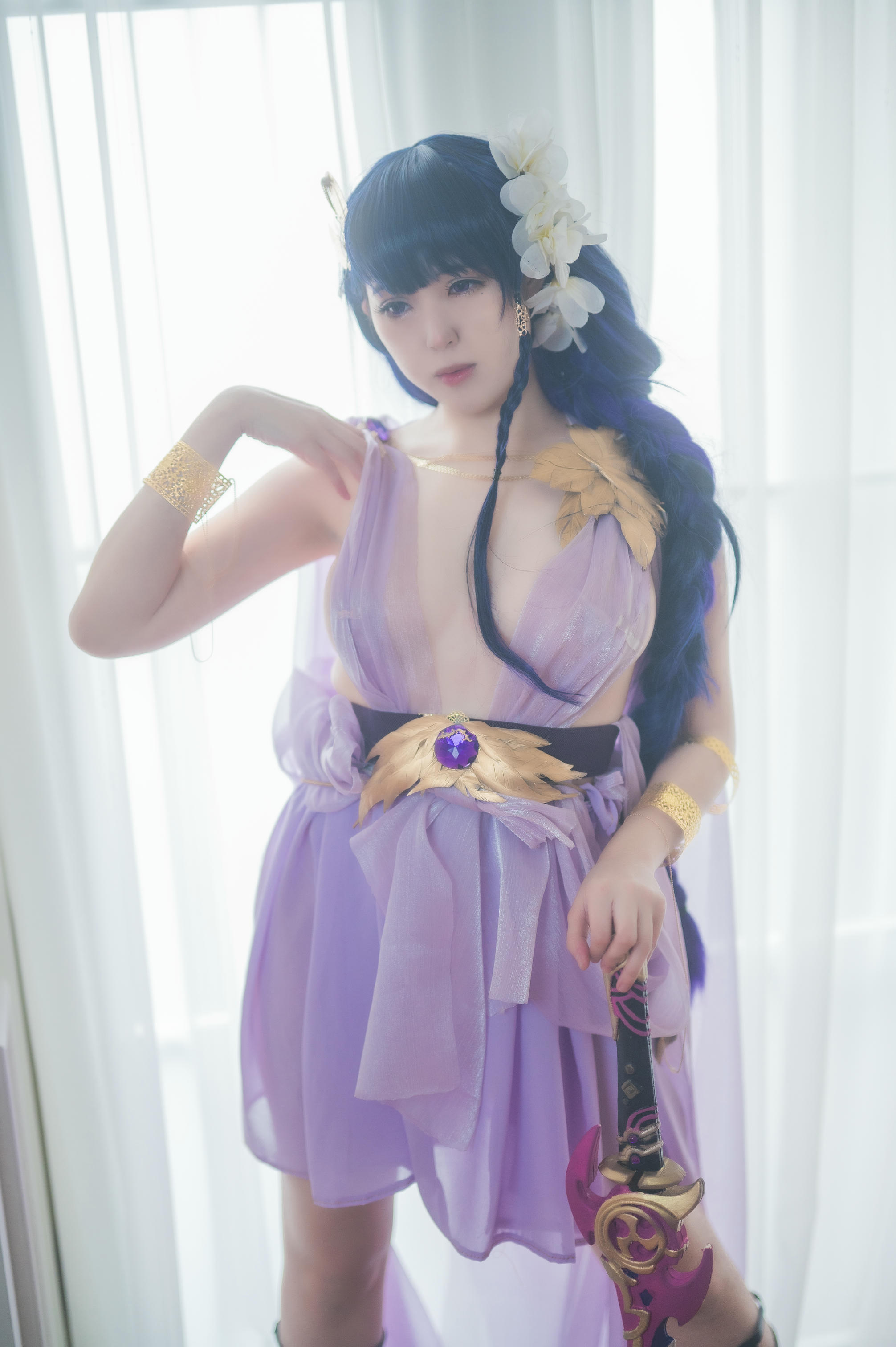 奈奈紀(@Hatori Sama)奈奈纪-2022-04-26_Genshin Impact_ Raiden original art by dishwasher (Patreon)_00_第1集