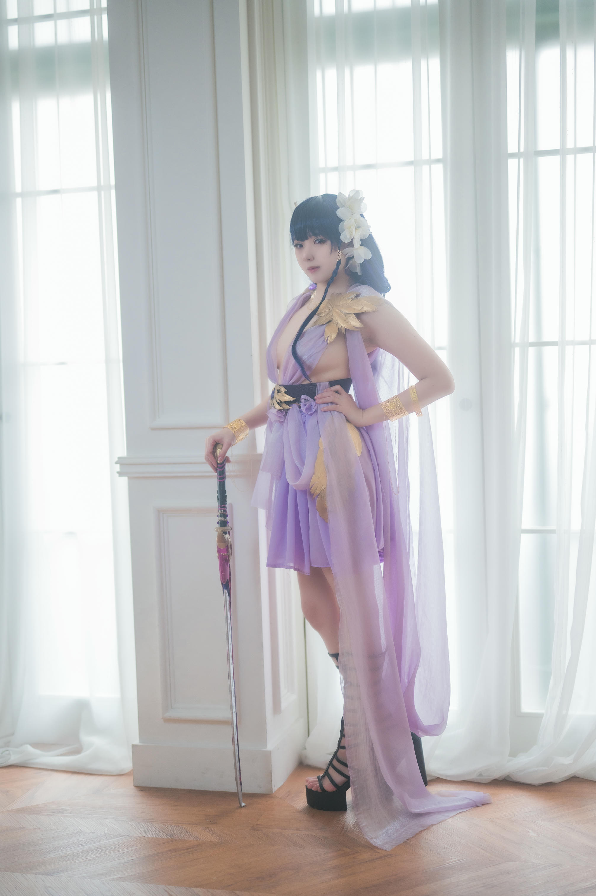 奈奈紀(@Hatori Sama)奈奈纪-2022-04-26_Genshin Impact_ Raiden original art by dishwasher (Patreon)_00_第1集