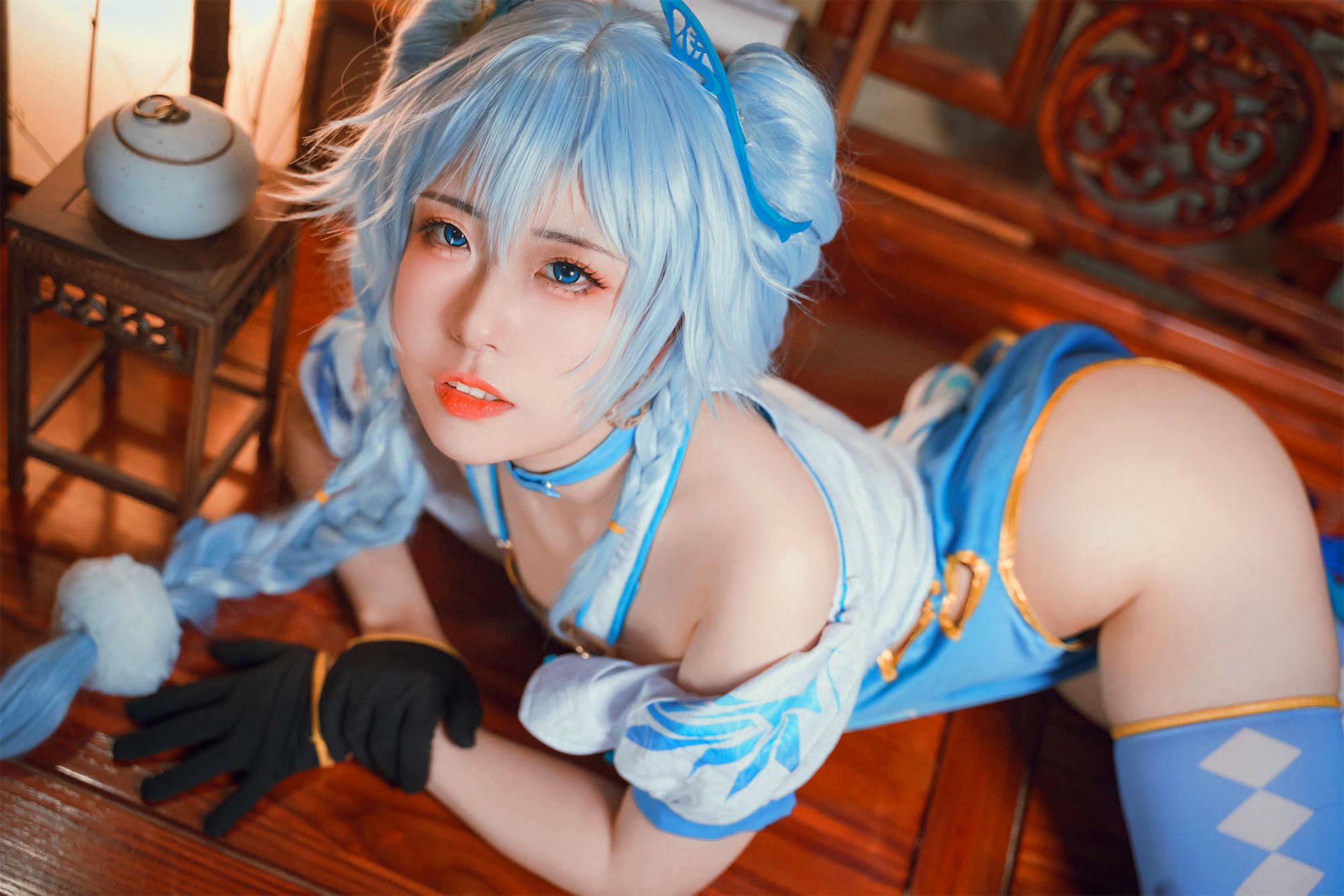 虎森森 NO.018 少女前线 翠雀媚[40P-146.2M]_第1集