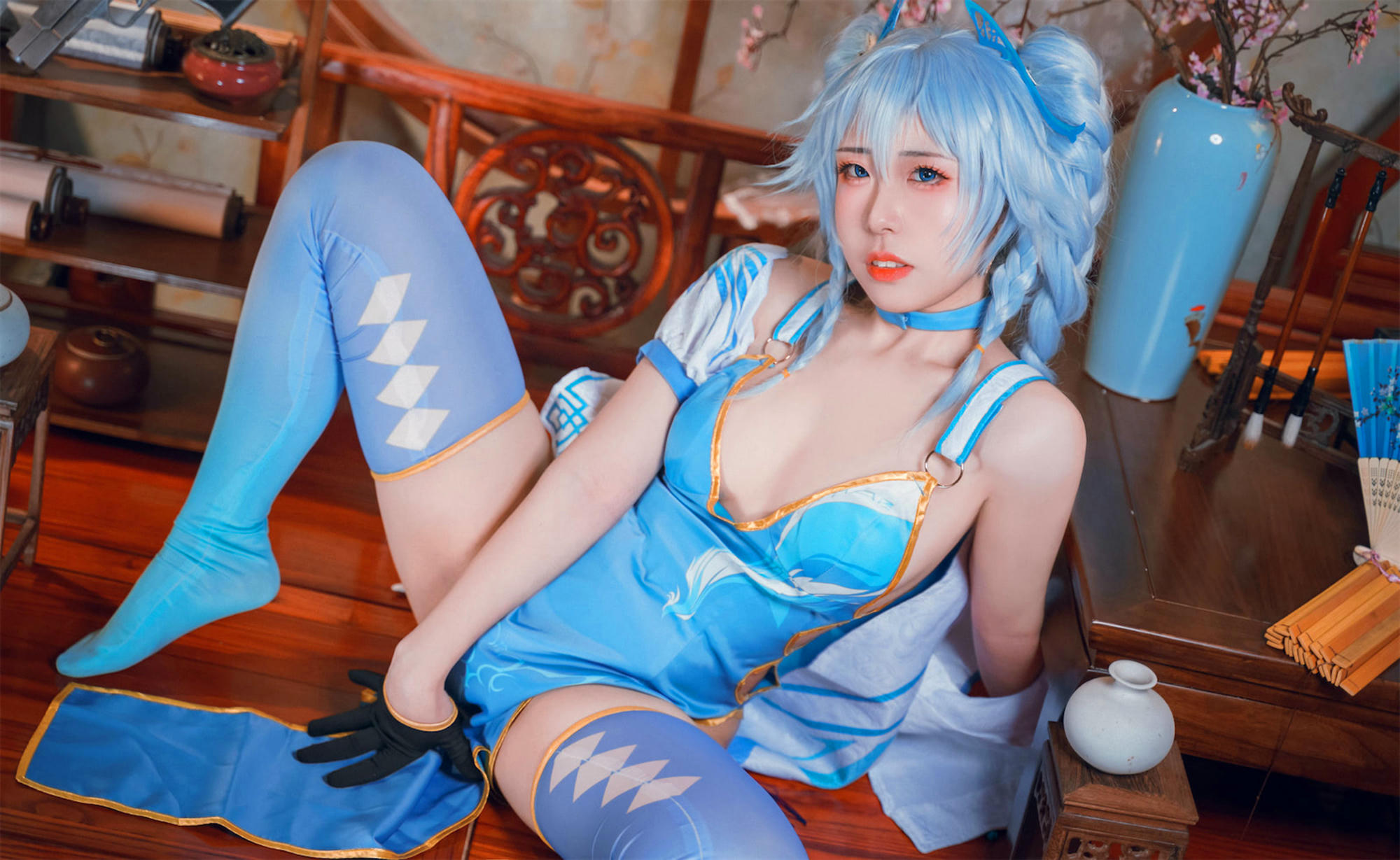 虎森森 NO.018 少女前线 翠雀媚[40P-146.2M]_第1集