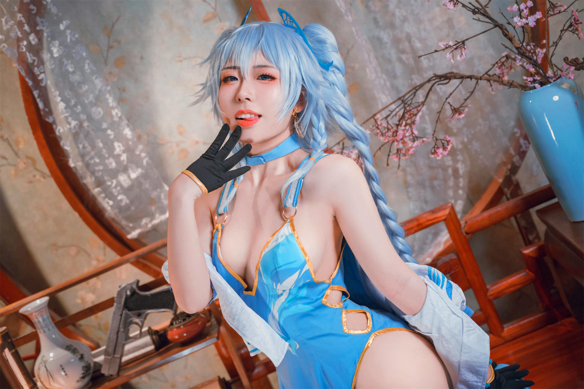 虎森森 NO.018 少女前线 翠雀媚[40P-146.2M]_第1集