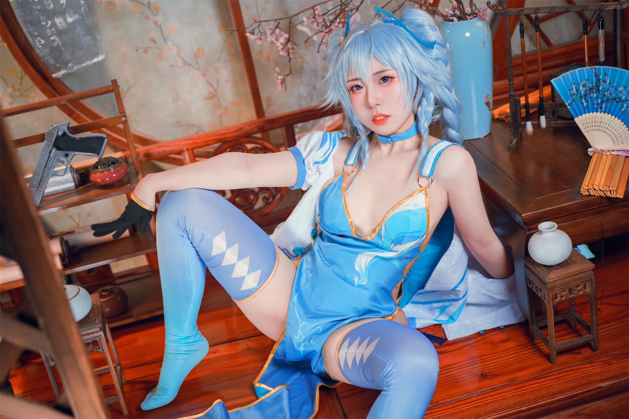 虎森森 NO.018 少女前线 翠雀媚[40P-146.2M]_第1集