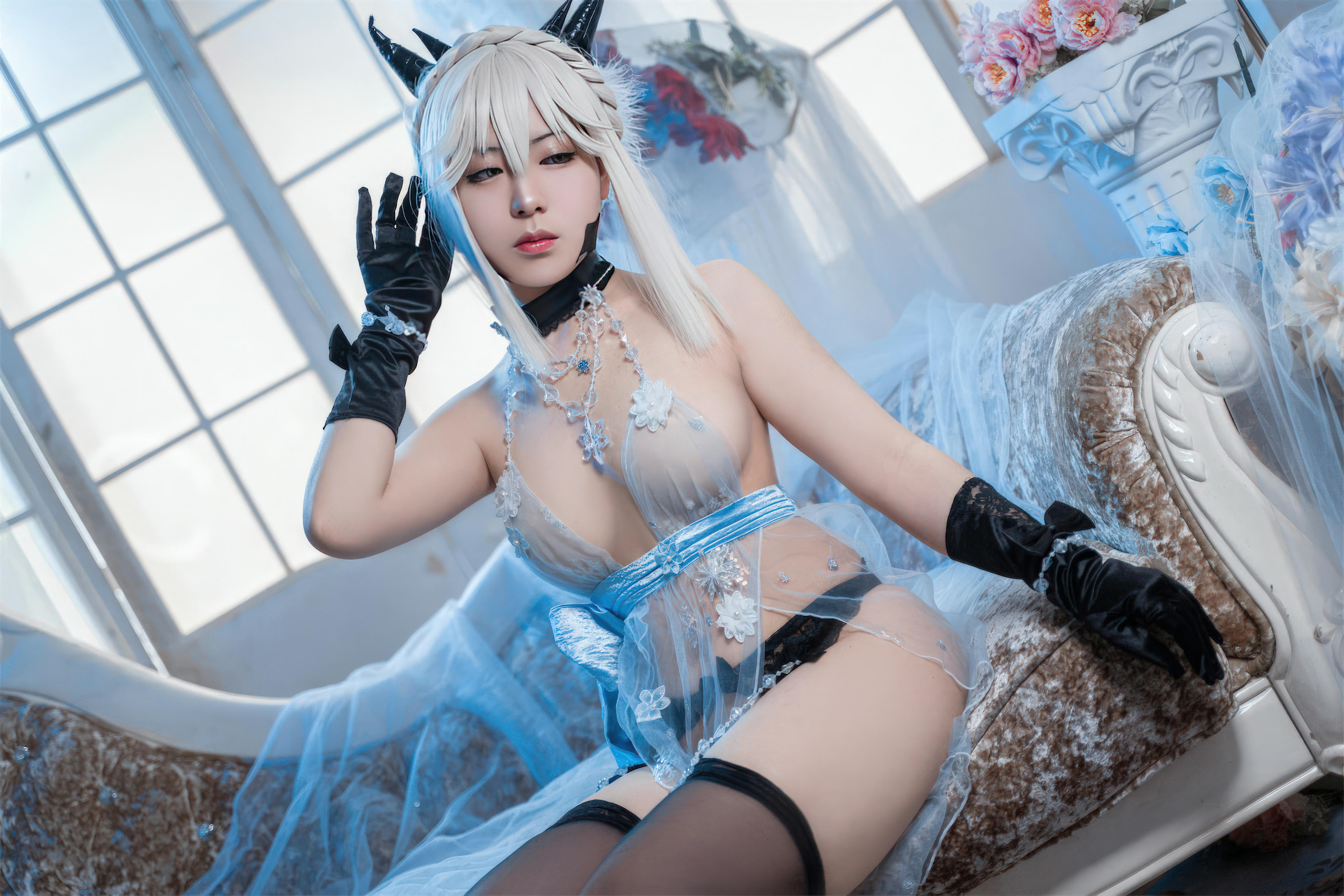 虎森森 NO.019 黑枪呆 皇室糖霜 [65P／712MB]_第2集