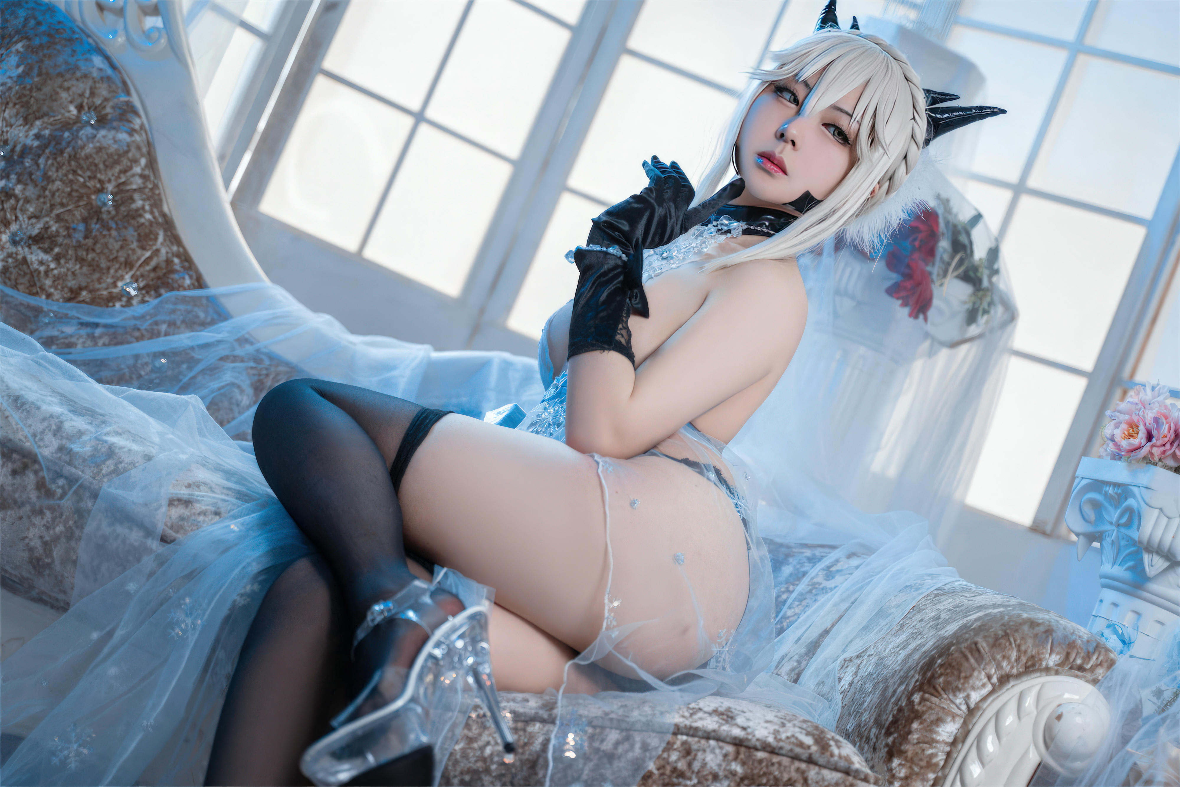 虎森森 NO.019 黑枪呆 皇室糖霜 [65P／712MB]_第2集