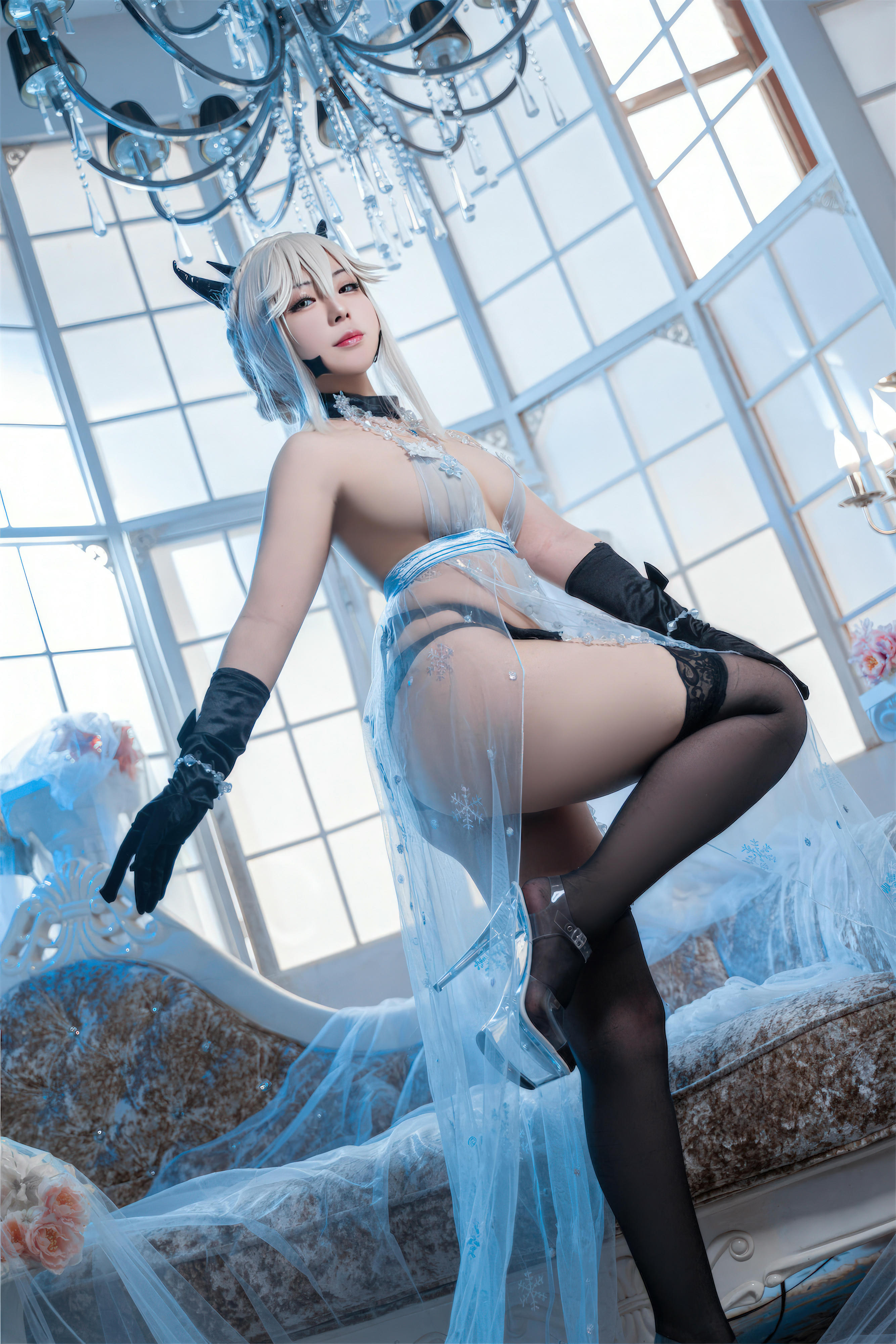 虎森森 NO.019 黑枪呆 皇室糖霜 [65P／712MB]_第3集