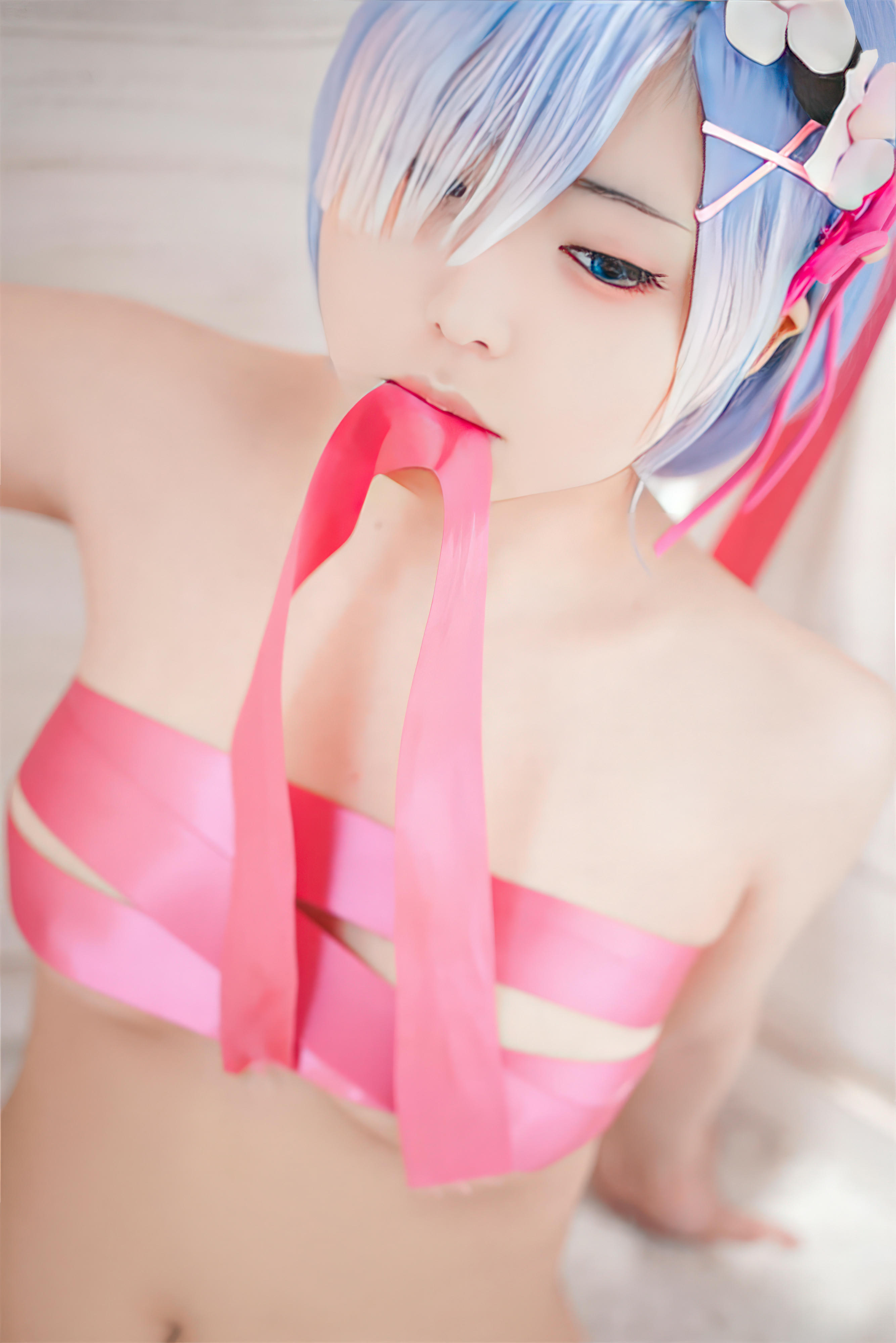 虎森森 NO.021 蕾姆丝带 [46P-412MB]_第2集