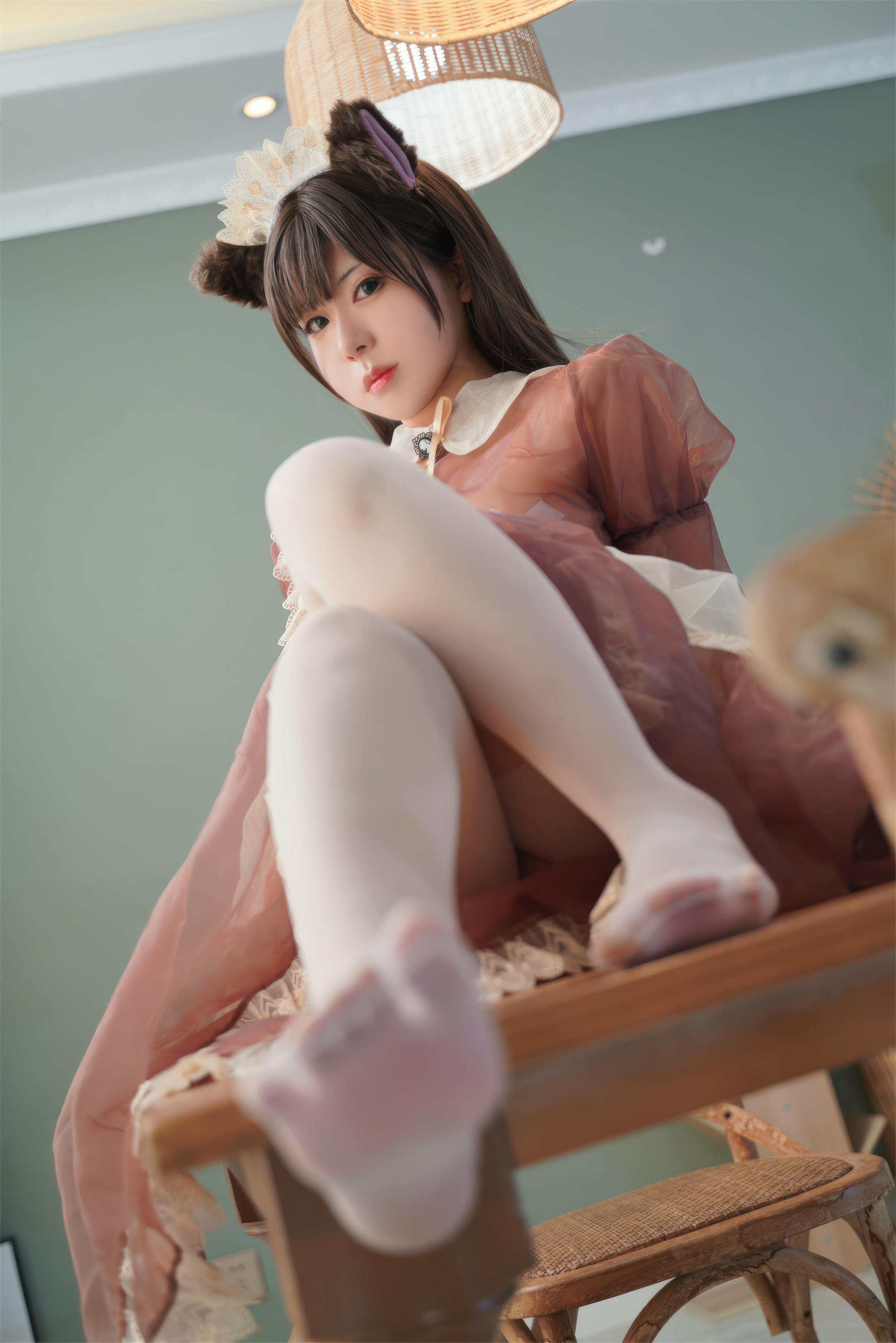 虎森森 NO.042 棕色透明女仆[35P-229.2M]_第2集