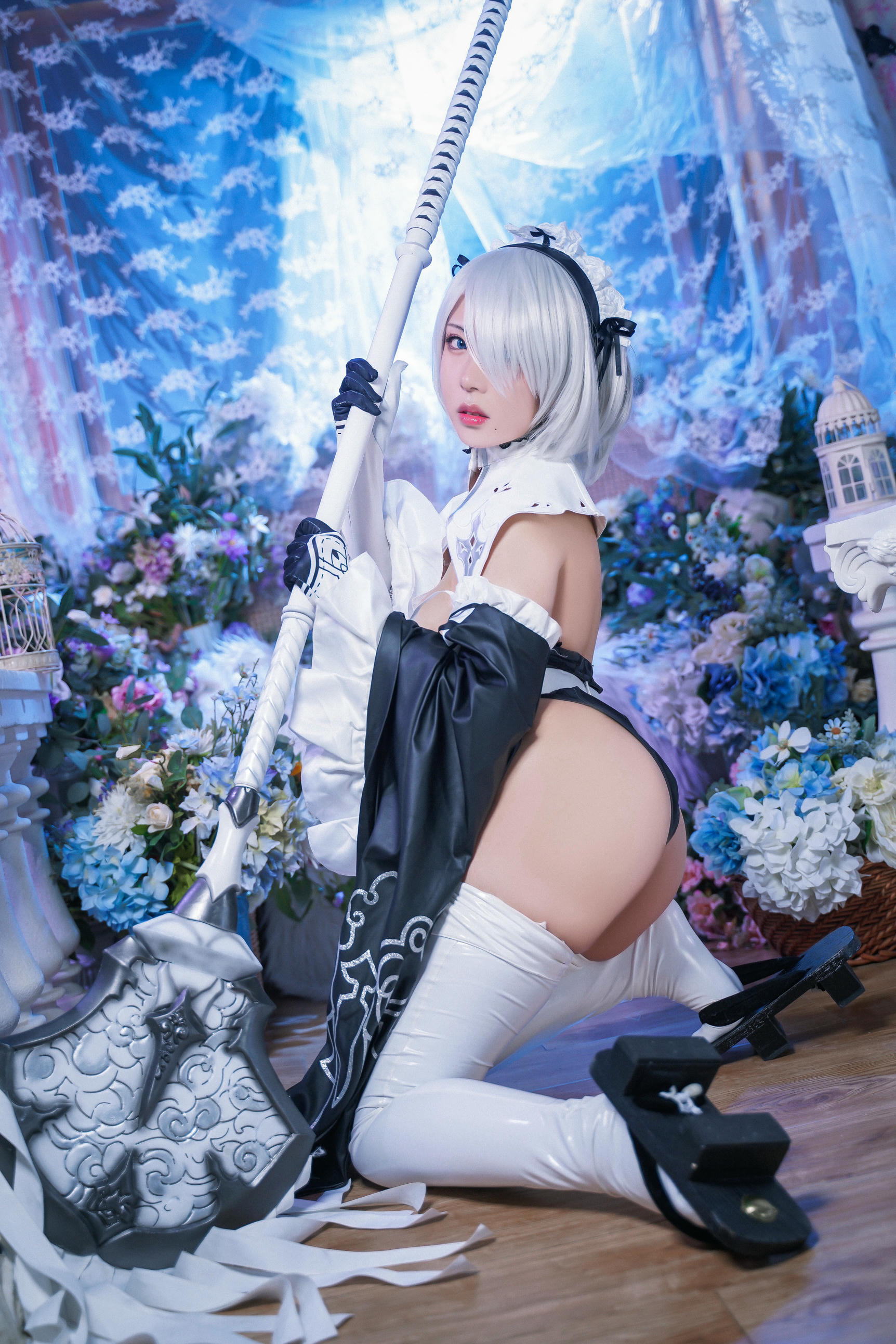 虎森森 NO.004 2B女仆 [15P-78MB]_第1集