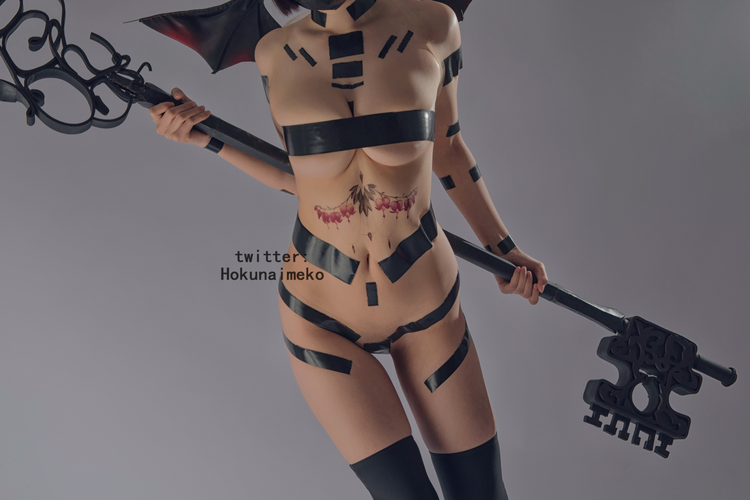 北乃芽子-Hokunaimeko NO.001 オリジナルコスプレ　サキュバスちゃん [95P 2V 642MB]_第1集