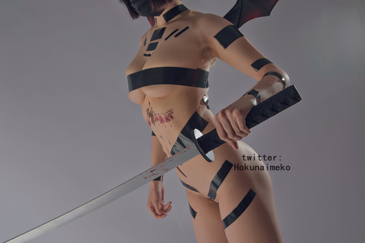 北乃芽子-Hokunaimeko NO.001 オリジナルコスプレ　サキュバスちゃん [95P 2V 642MB]_第1集