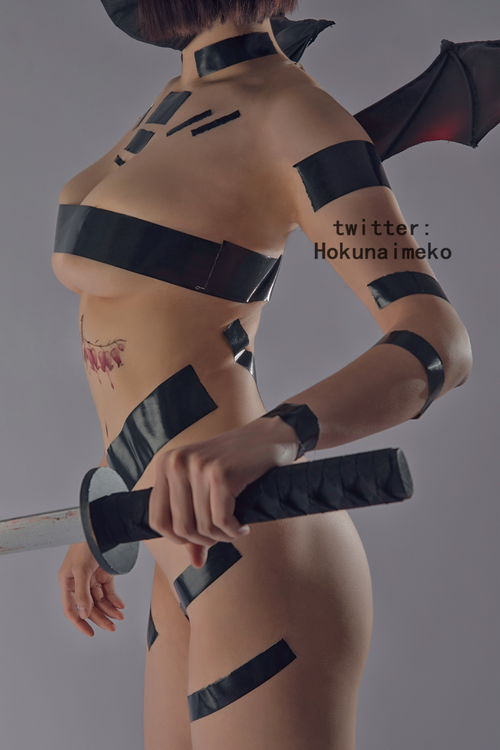 北乃芽子-Hokunaimeko NO.001 オリジナルコスプレ　サキュバスちゃん [95P 2V 642MB]_第1集