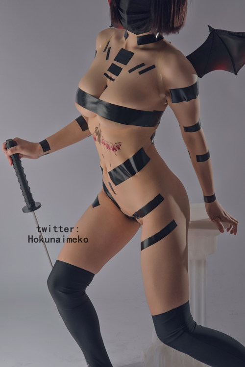 北乃芽子-Hokunaimeko NO.001 オリジナルコスプレ　サキュバスちゃん [95P 2V 642MB]_第1集