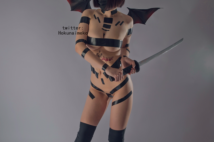 北乃芽子-Hokunaimeko NO.001 オリジナルコスプレ　サキュバスちゃん [95P 2V 642MB]_第2集