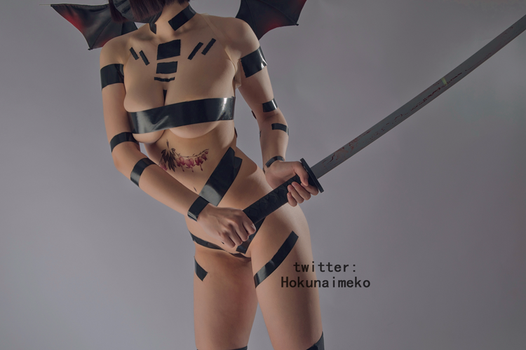 北乃芽子-Hokunaimeko NO.001 オリジナルコスプレ　サキュバスちゃん [95P 2V 642MB]_第2集