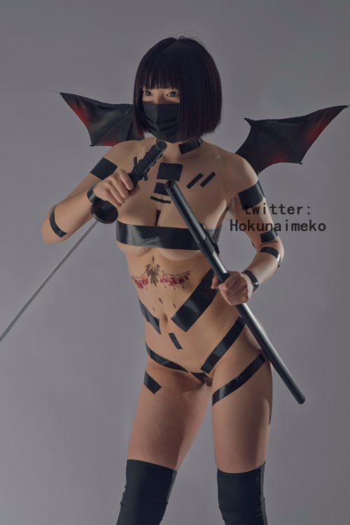 北乃芽子-Hokunaimeko NO.001 オリジナルコスプレ　サキュバスちゃん [95P 2V 642MB]_第2集