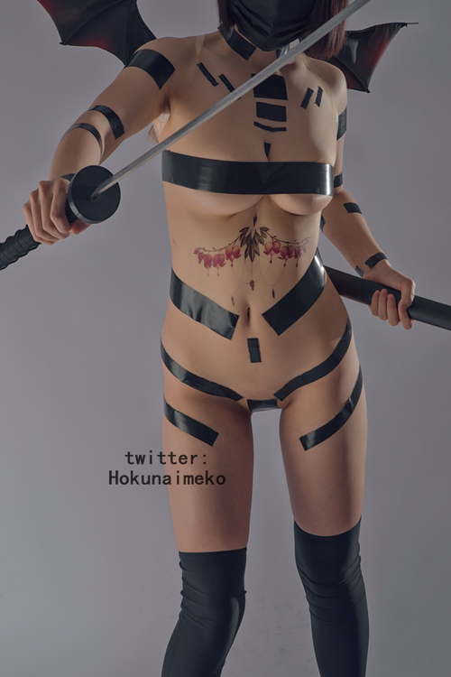 北乃芽子-Hokunaimeko NO.001 オリジナルコスプレ　サキュバスちゃん [95P 2V 642MB]_第2集